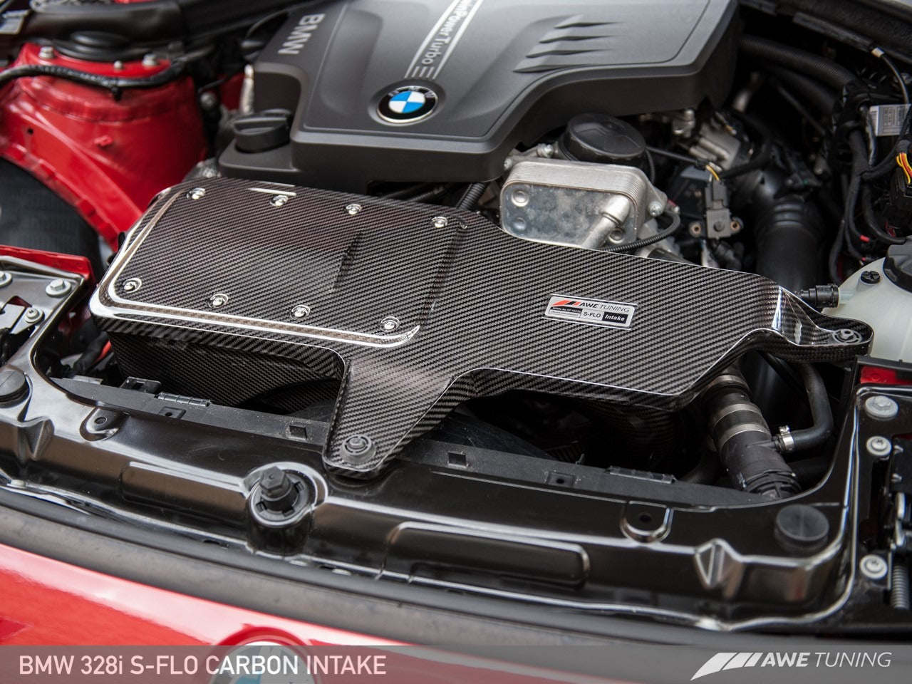 AWE Tuning BMW 228i/320i/328i/428i S-FLO Carbon Intake 2660-13034