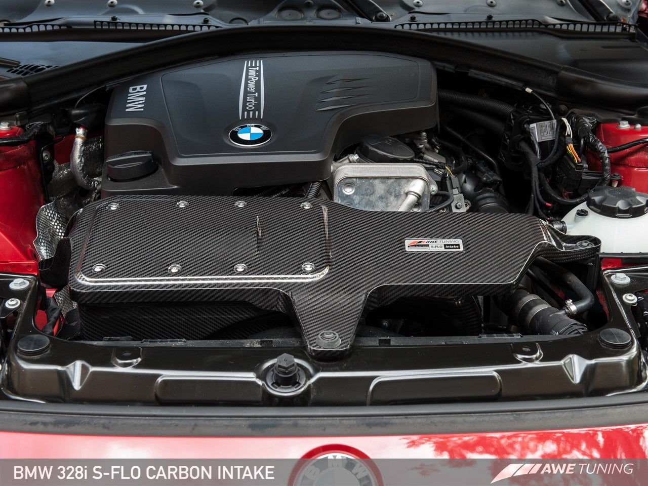 AWE Tuning BMW 228i/320i/328i/428i S-FLO Carbon Intake 2660-13034