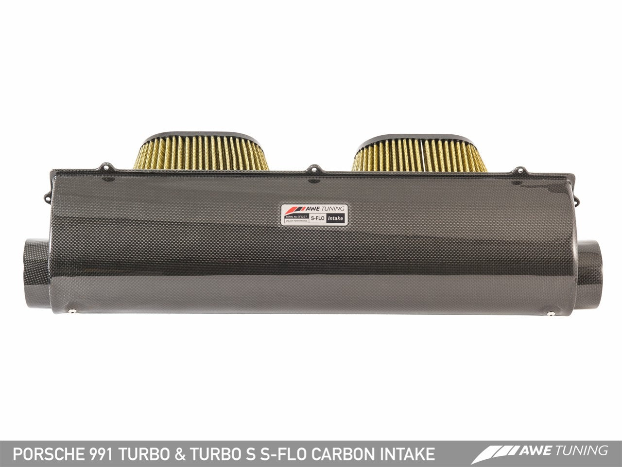 AWE Tuning Porsche 991 (991.2) Turbo and Turbo S S-FLO Carbon Intake 2660-13040