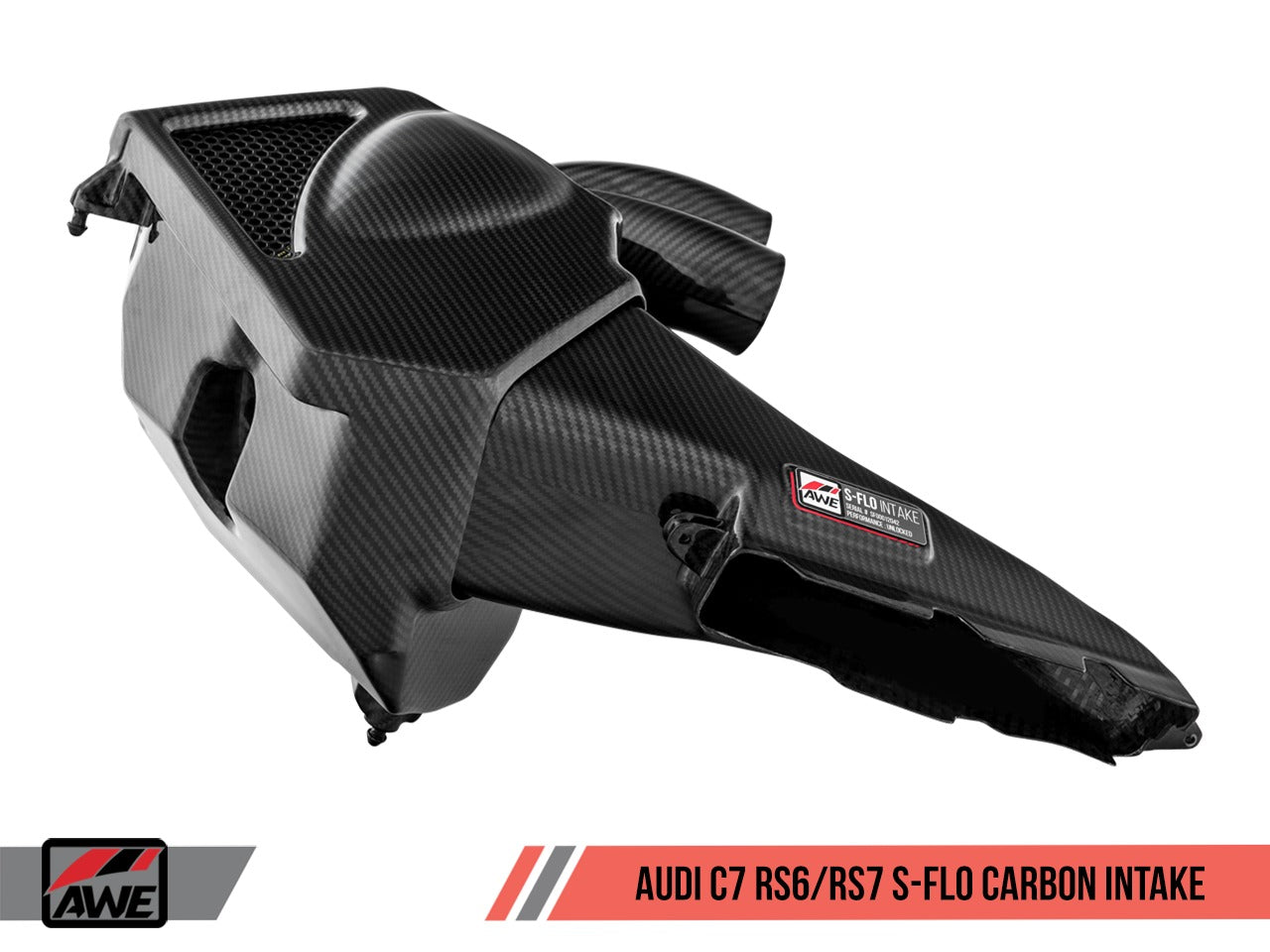 AWE Tuning Audi C7 RS6 / RS7 4.0T S-FLO Carbon Intake V2 2660-15012