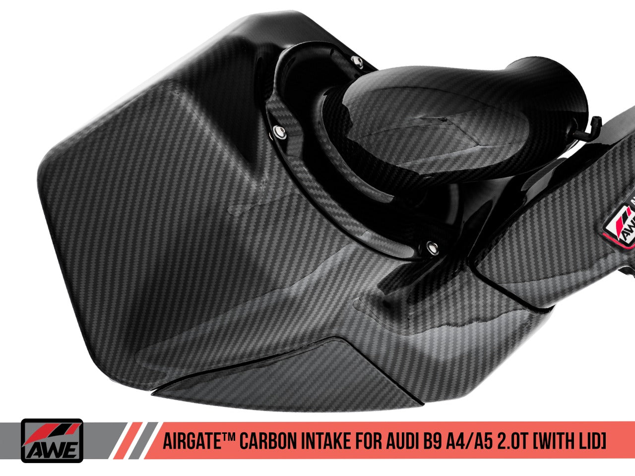 AWE Tuning Audi B9 SQ5 3.0T AirGate Carbon Fiber Intake w/ Lid 2660-15060
