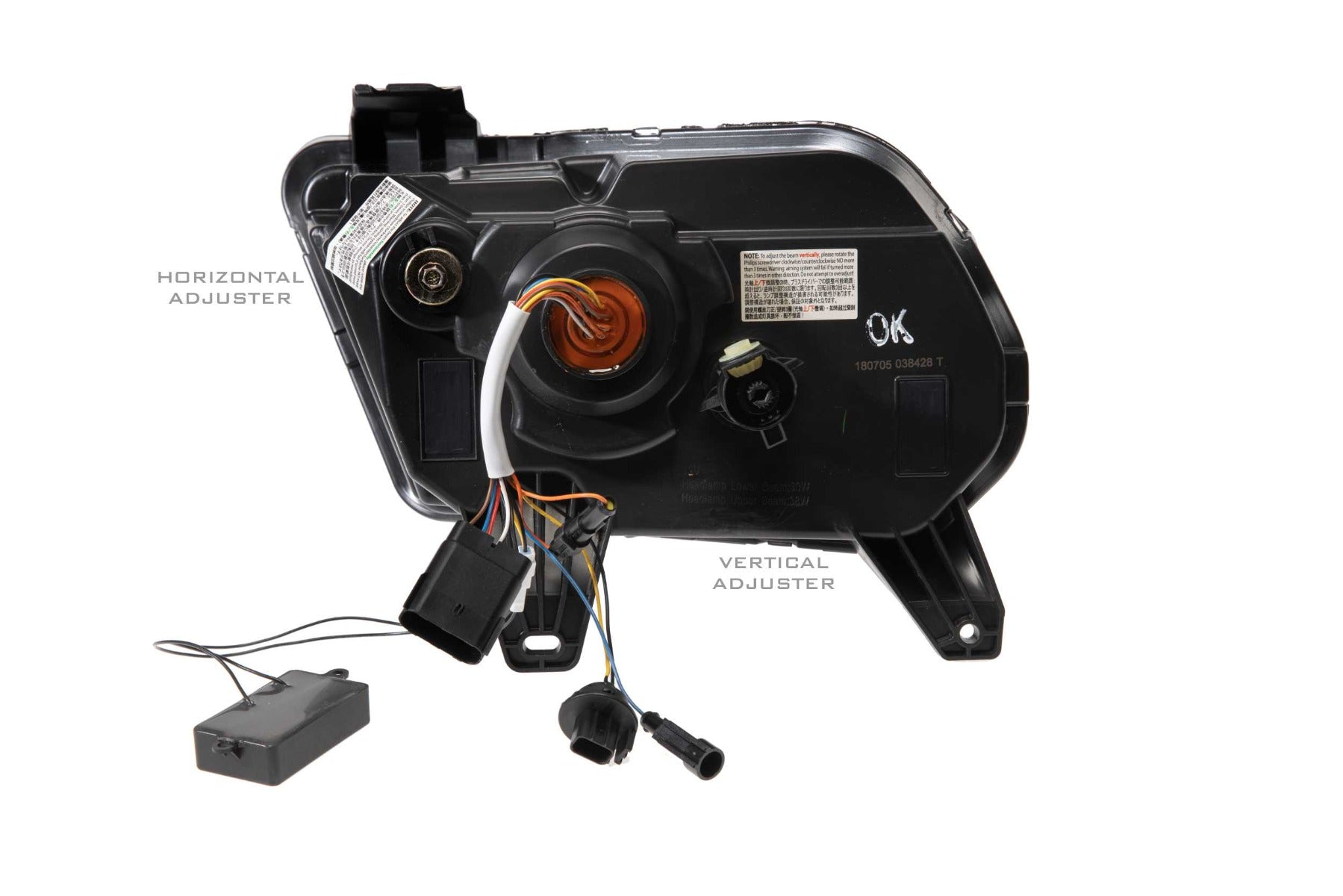 Morimoto XB LED Headlights: Ford Mustang (10-12) (Pair) LF440