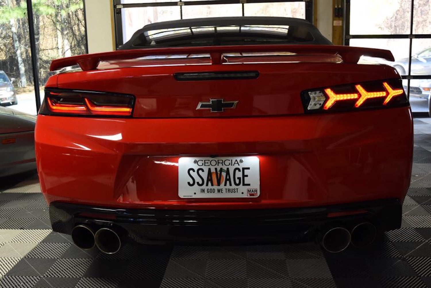 Morimoto XB LED Tails: Chevrolet Camaro (16-18) (Pair / Lambo / Smoked) LF401