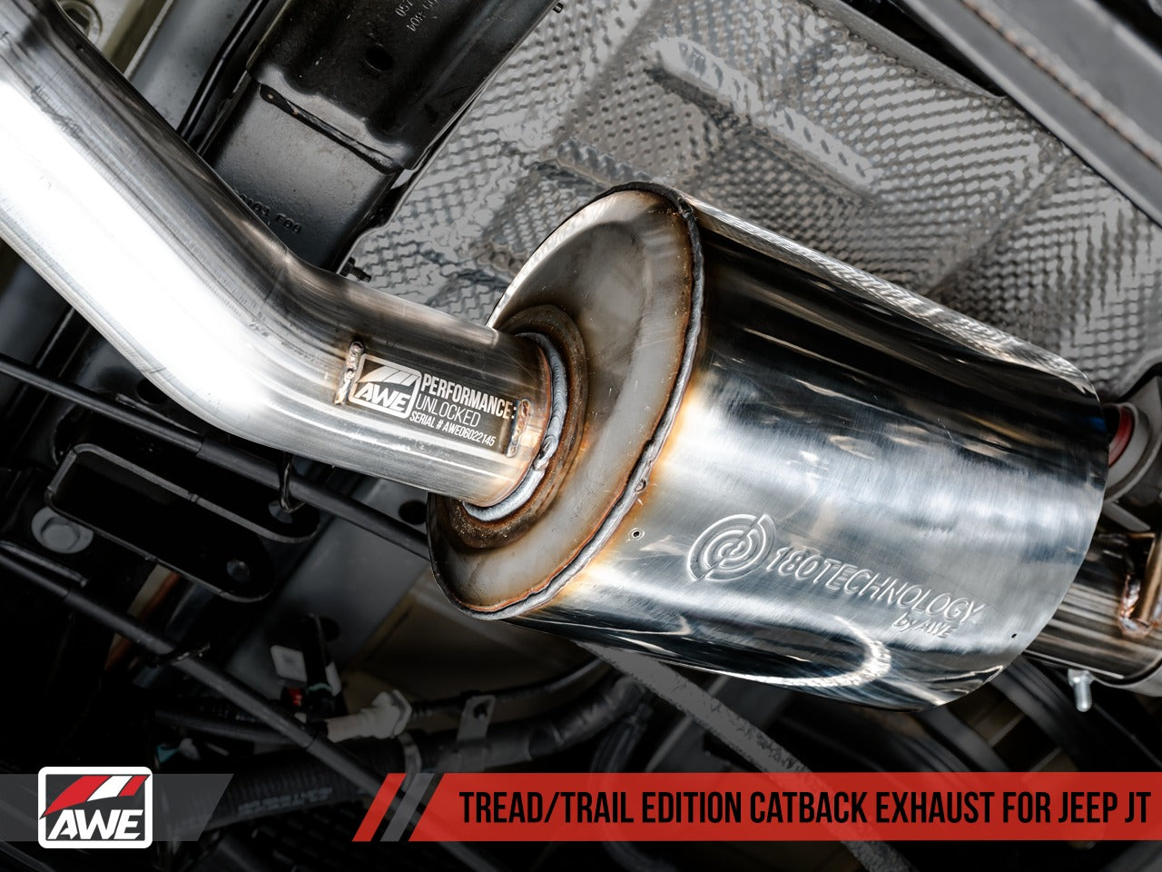 AWE Tuning 20-22 Jeep Gladiator JT 3.6L Trail Edition Cat-Back Exhaust 3015-21001