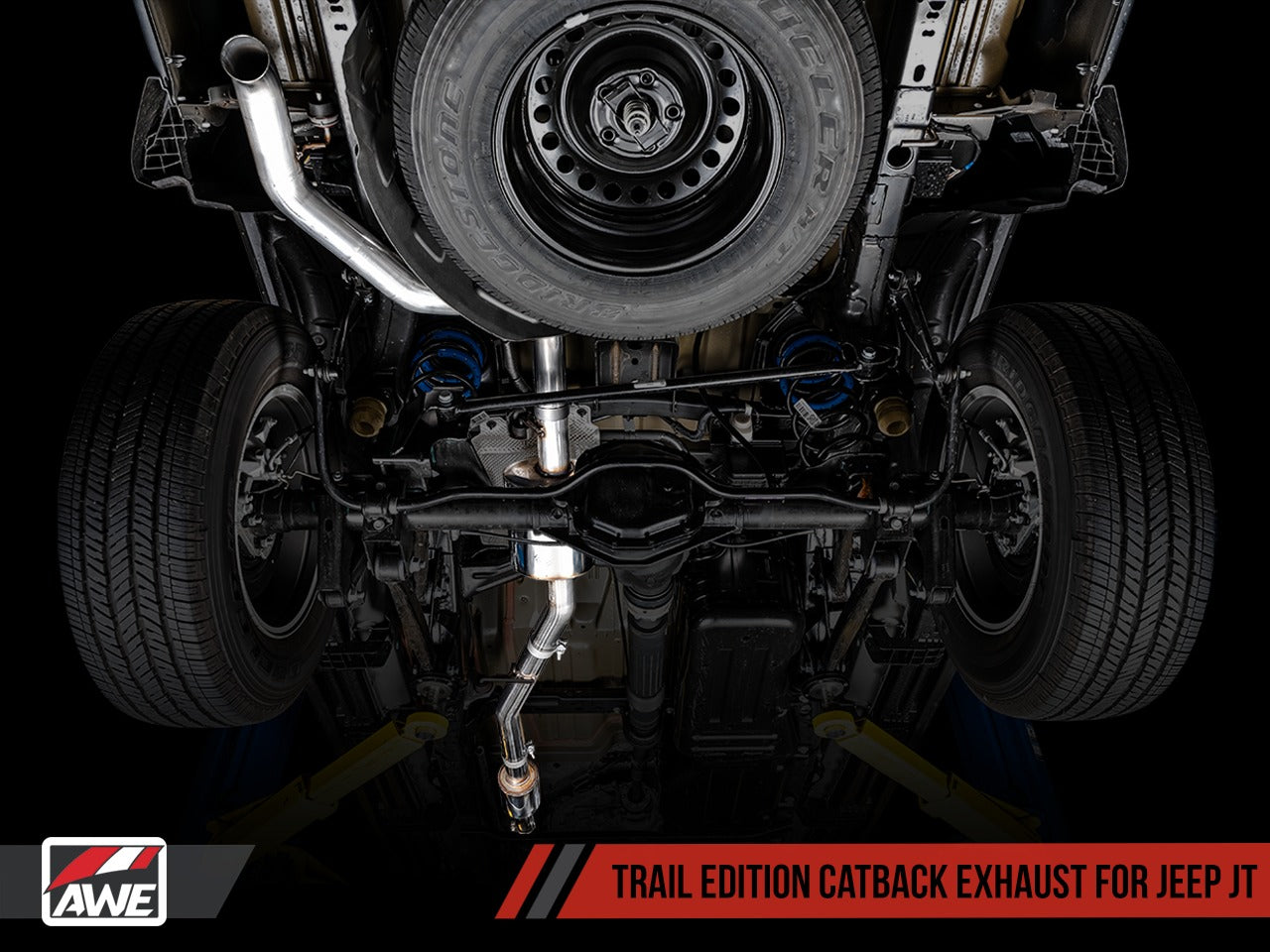 AWE Tuning 20-22 Jeep Gladiator JT 3.6L Trail Edition Cat-Back Exhaust 3015-21001