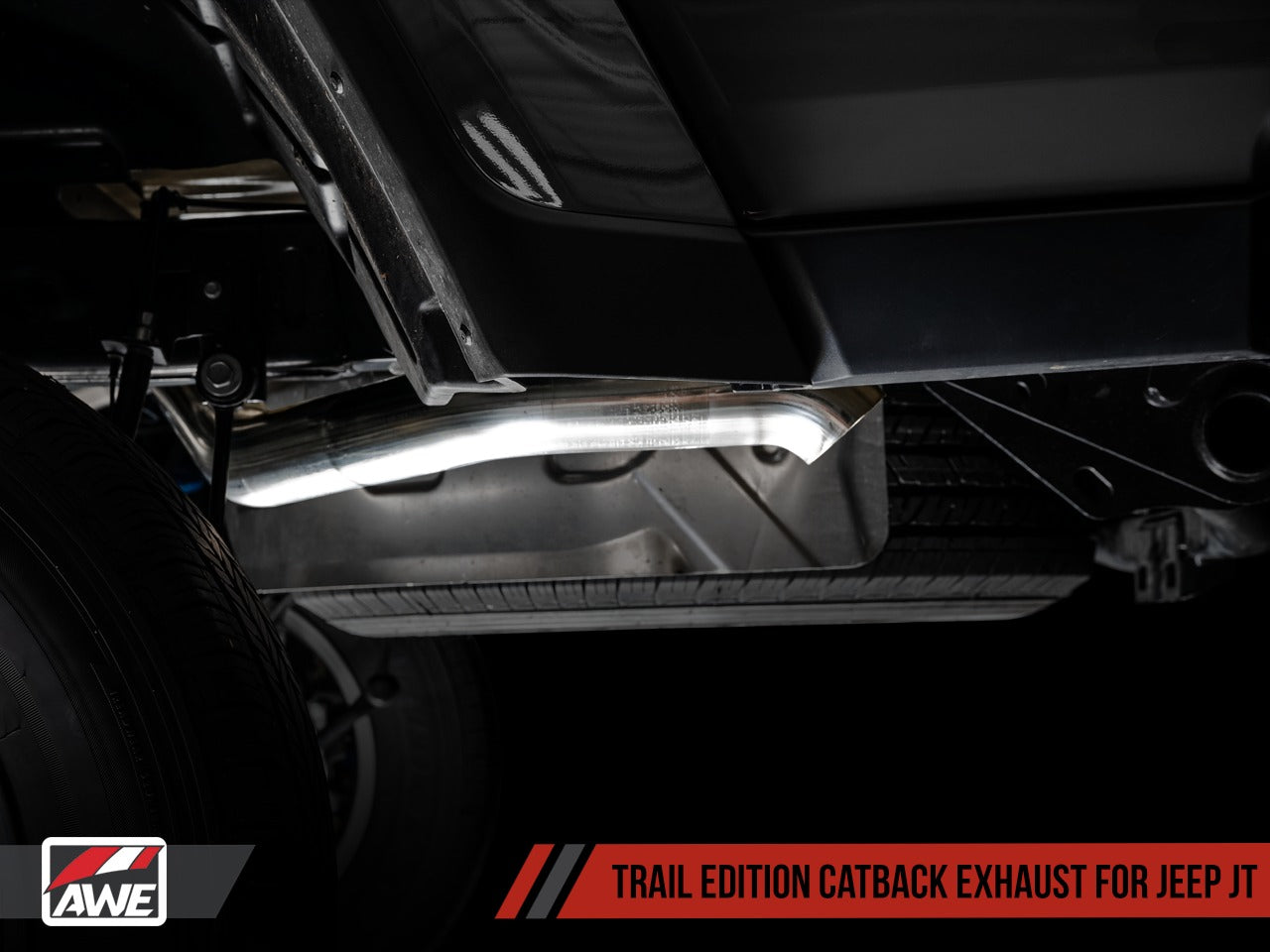 AWE Tuning 20-22 Jeep Gladiator JT 3.6L Trail Edition Cat-Back Exhaust 3015-21001