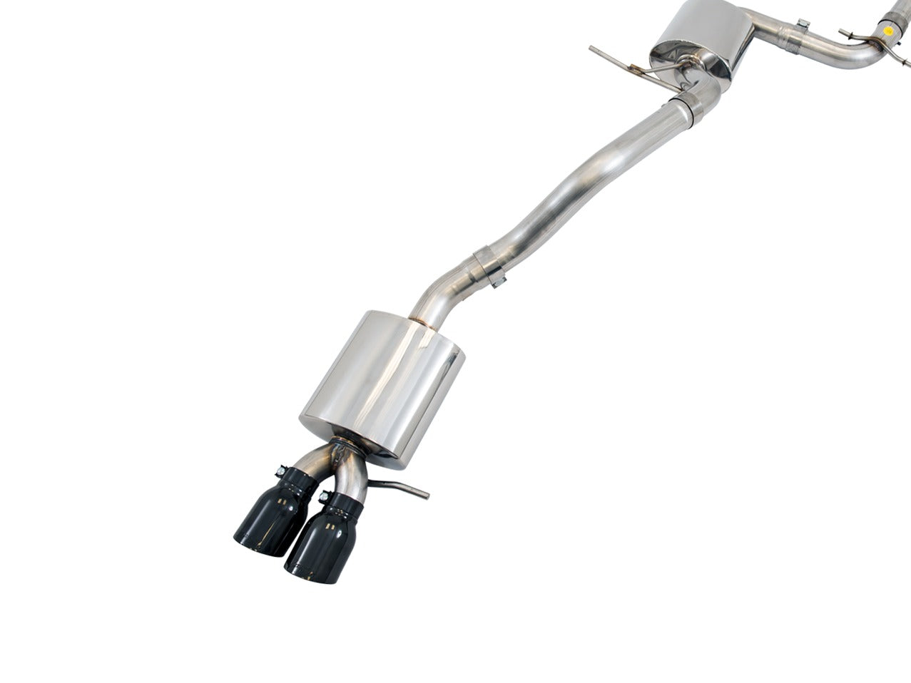 AWE Tuning 16-18 Volkswagen Jetta Mk6 1.4T Touring Edition Exhaust - Chrome Silver Tips 3015-22064