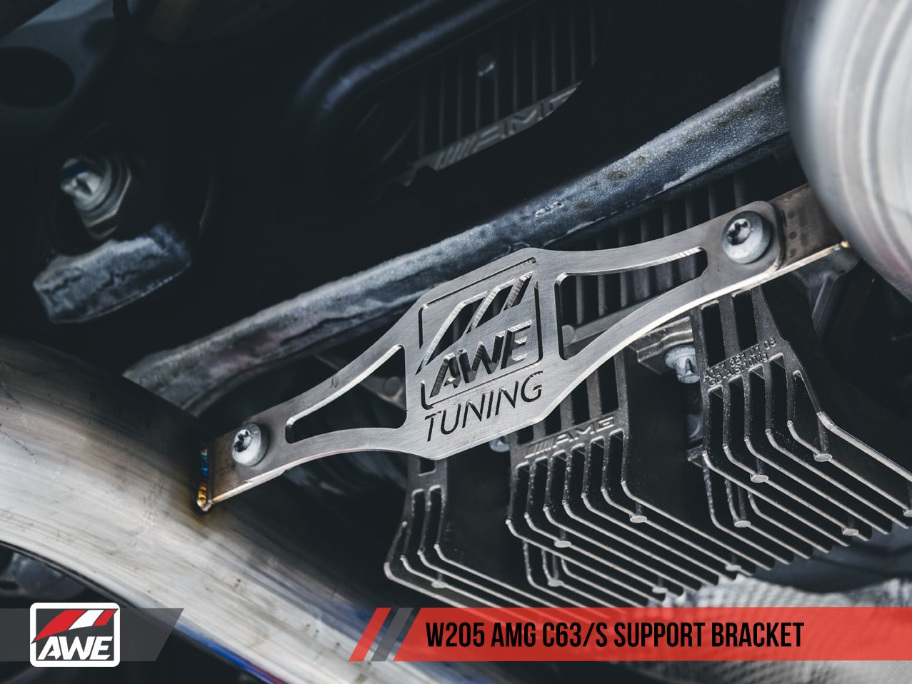 AWE Tuning 17-18 Mercedes-Benz W205 AMG C63/S Coupe Track Edition Exhaust System (no tips) 3020-31020
