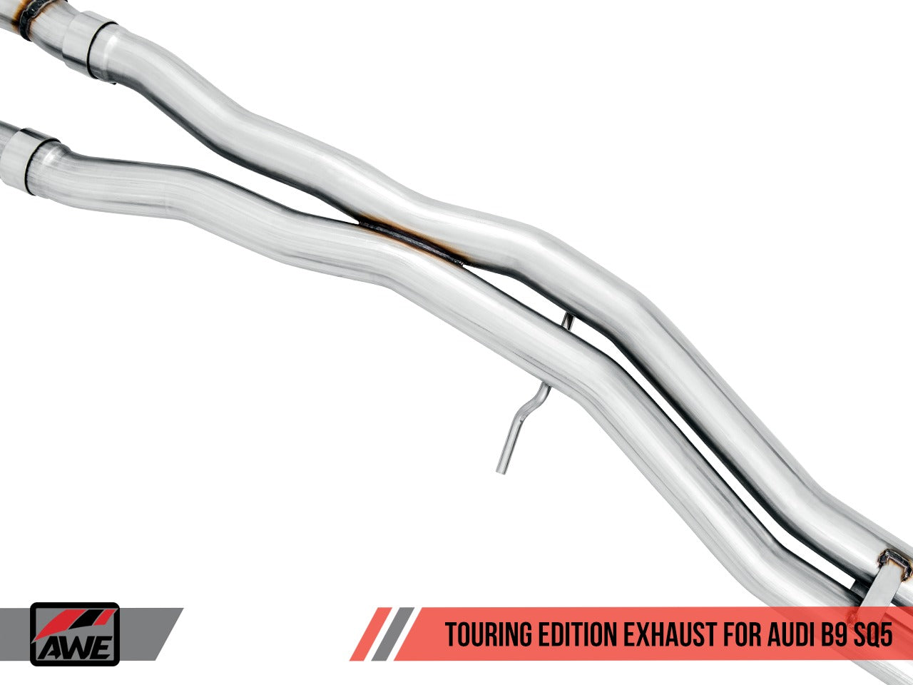 AWE Tuning 18-22 Audi B9 SQ5 Resonated Touring Edition Cat-Back Exhaust - No Tips (Turn Downs) 3015-31016