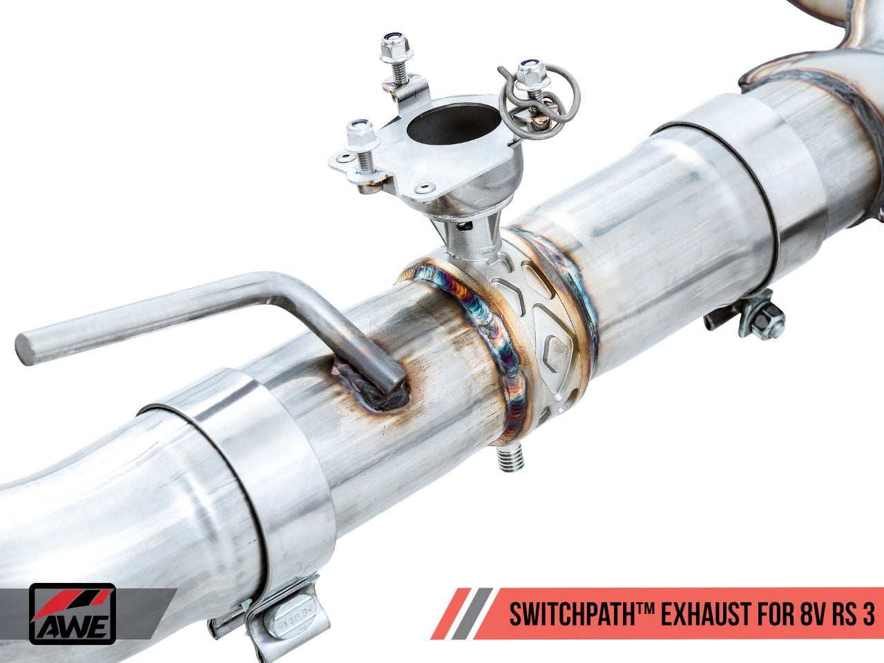 AWE Tuning 17-20 Audi RS3 8V SwitchPath Exhaust w/Diamond Black RS-Style Tips 3025-33034