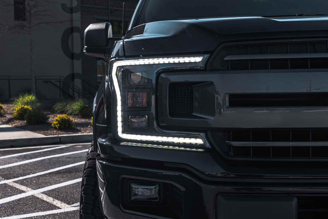Morimoto XB Hybrid LED Headlights: Ford F150 (18-20) (Pair / ASM) LF551