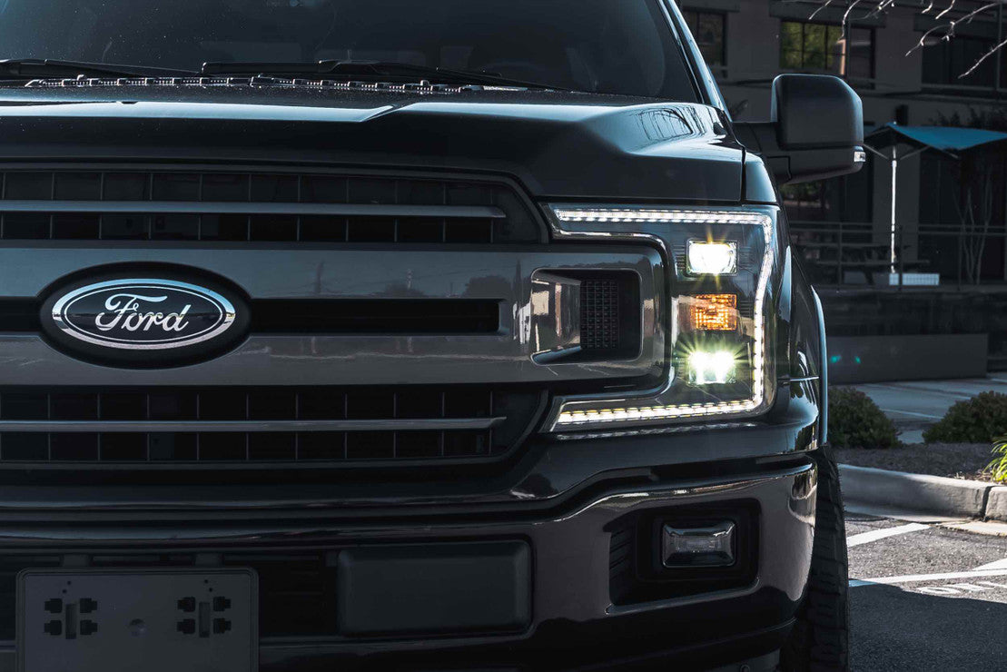 Morimoto XB Hybrid LED Headlights: Ford F150 (18-20) (Pair / ASM) LF551