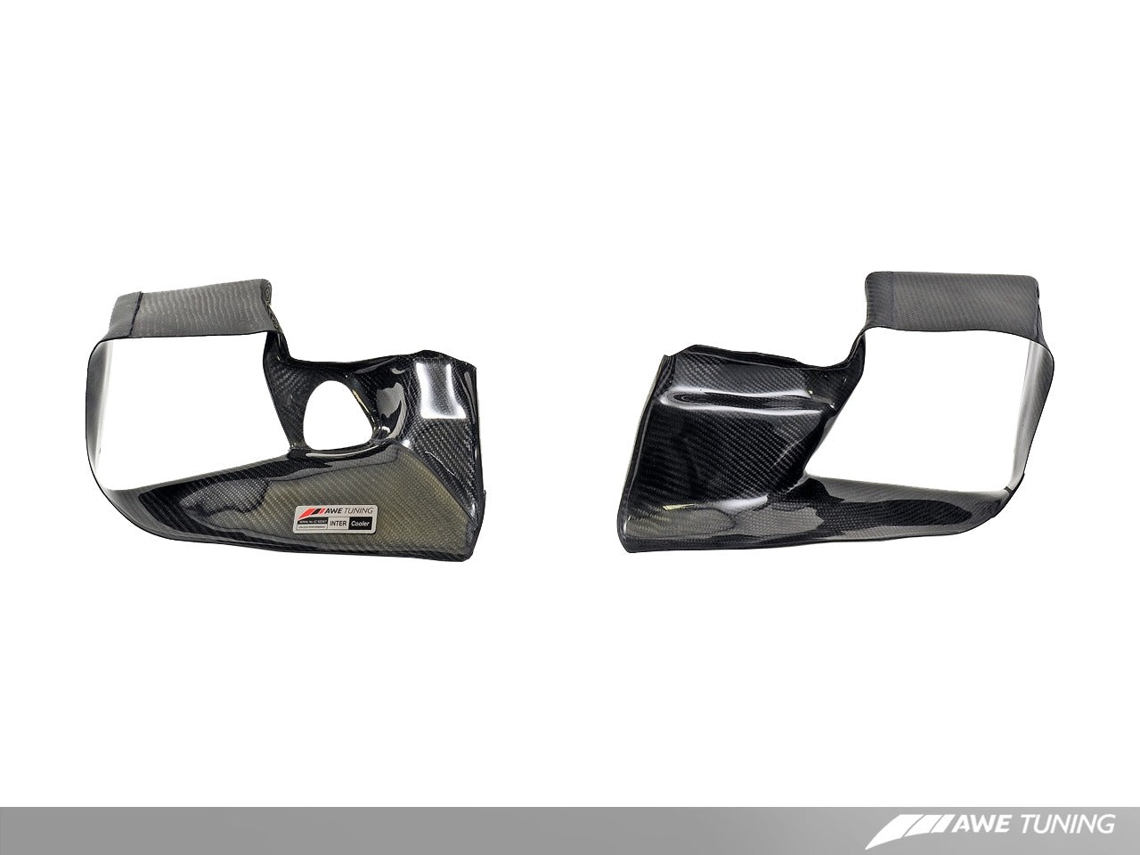 AWE Tuning Audi 2.7T Performance Intercooler Kit - w/Carbon Fiber Shrouds 4510-11040