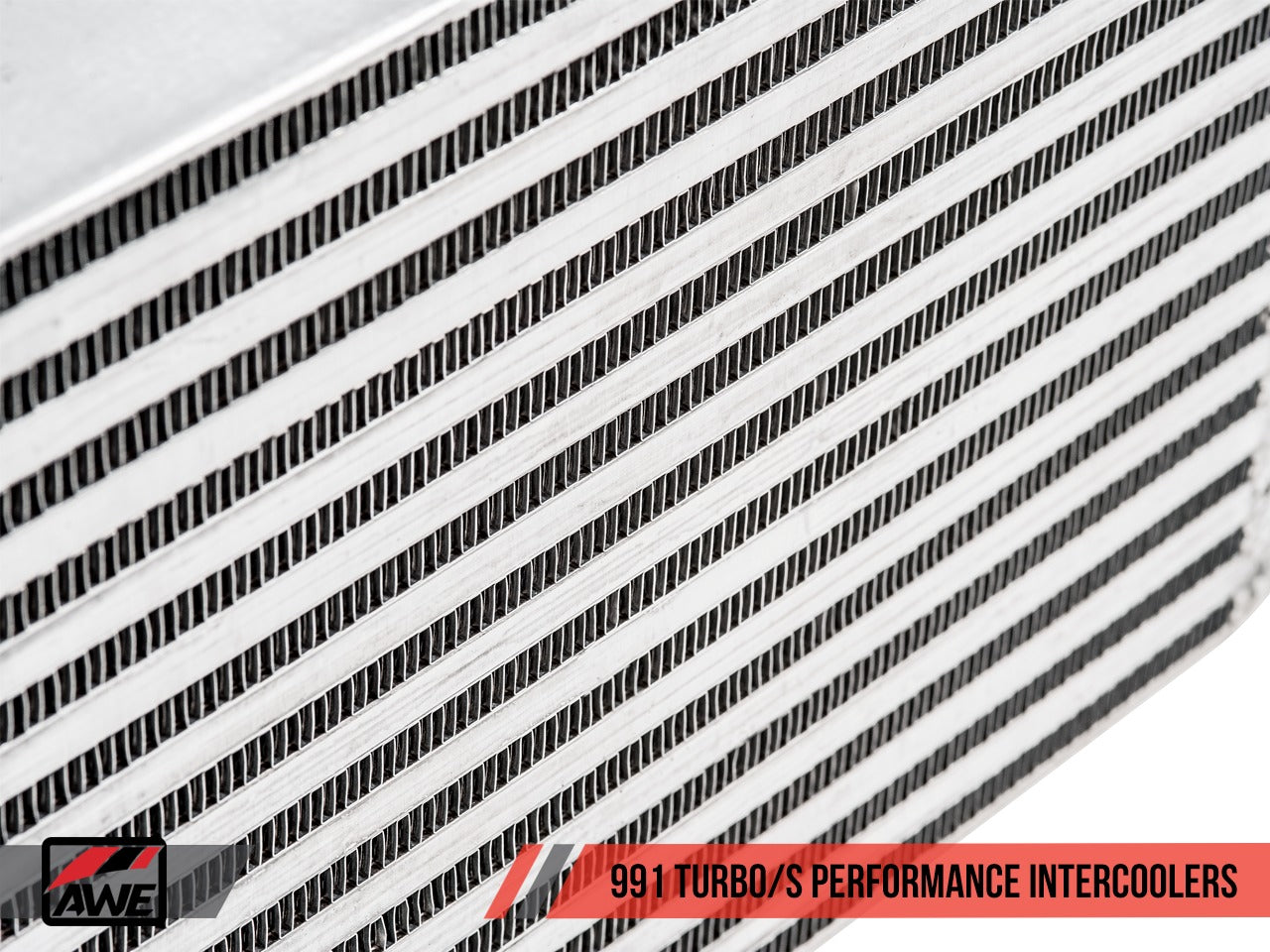 AWE Tuning Porsche 991 (991.2) Turbo/Turbo S Performance Intercooler Kit 4510-11050