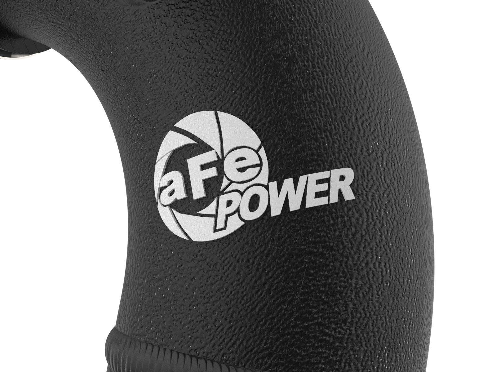aFe Power 21-22 Ford Bronco L4-2.3L (t) BladeRunner 3in Aluminum Cold Charge Pipe Black 46-20579-B
