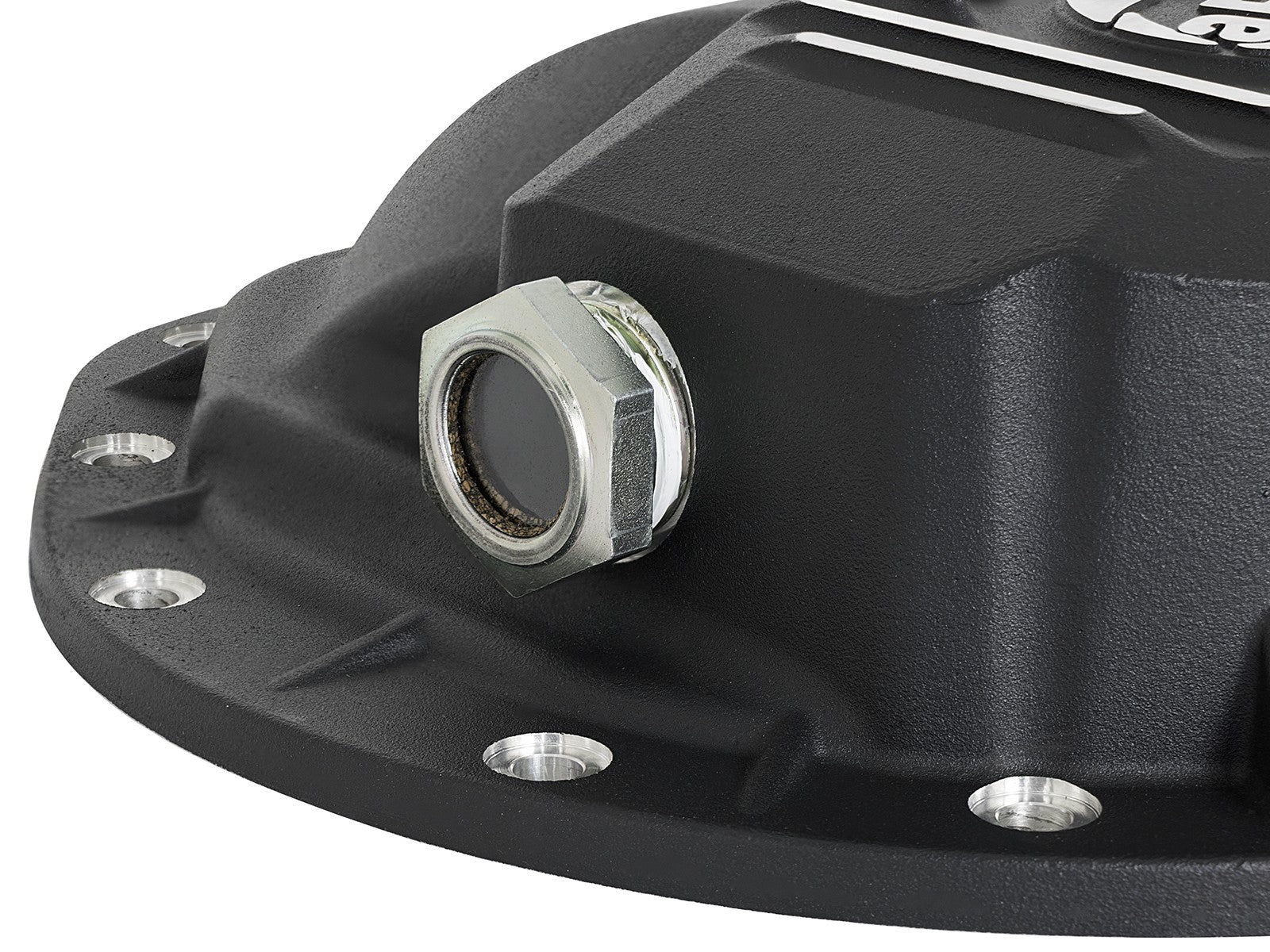 aFe Power Pro Series Rear Differential Cover Black w/Machined Fins 16-19 Nissan Titan XD(AAM 9.5-14) 46-70362