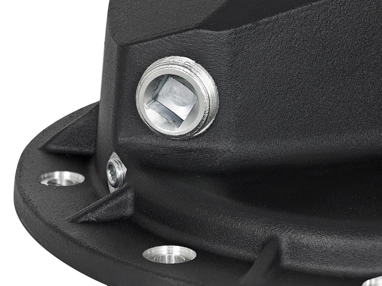 aFe Power Pro Series Rear Differential Cover Black w/Machined Fins 16-19 Nissan Titan XD(AAM 9.5-14) 46-70362