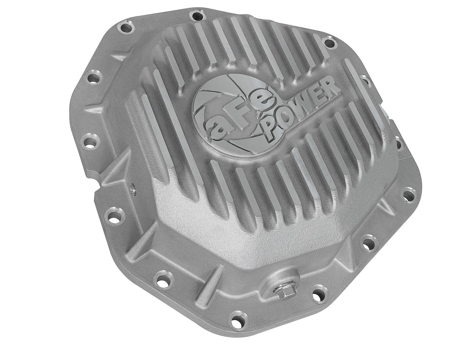 aFe Power Rear Diff Cover Raw Finish 2017-2021 Ford F-350/F-450 V8 6.7L (td) Dana M300-14 (Dually) 46-70380