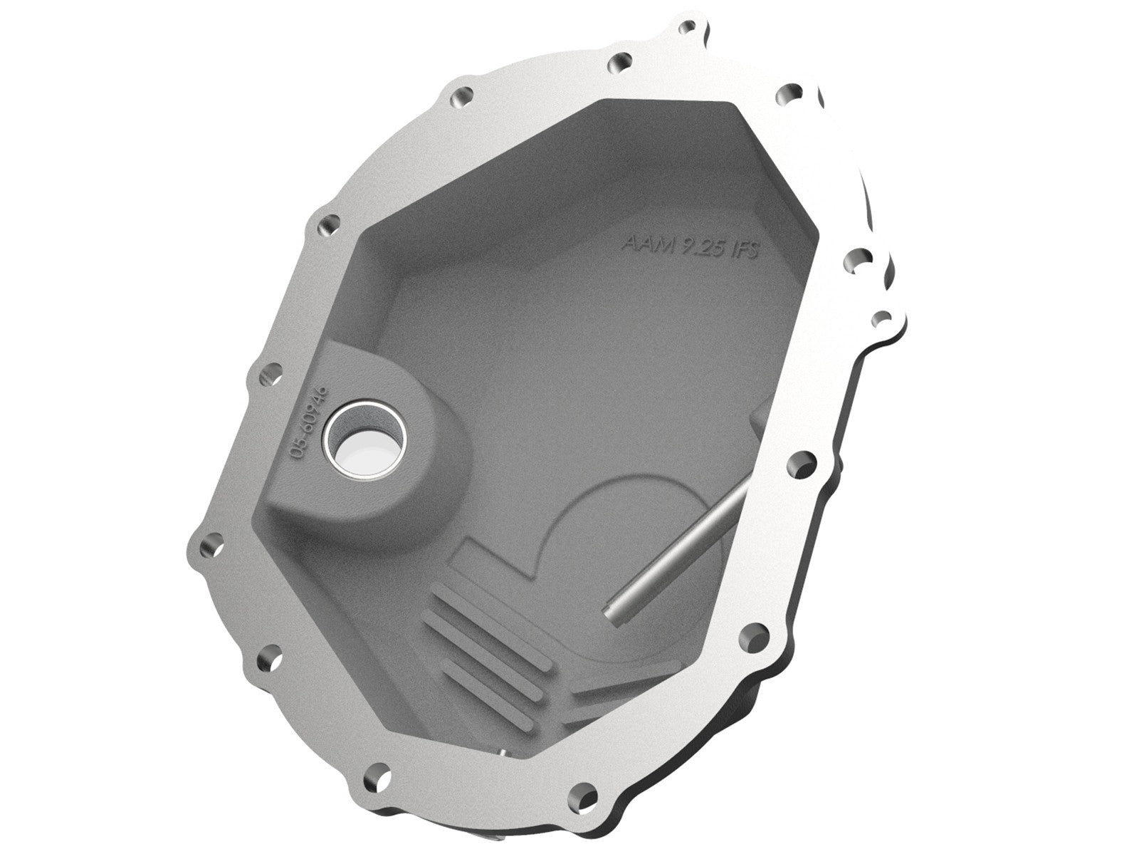 AFE Power 11-19 GM 2500-3500 AAM 9.25 Axle Front Differential Cover Black Machined Street Series 46-71050B