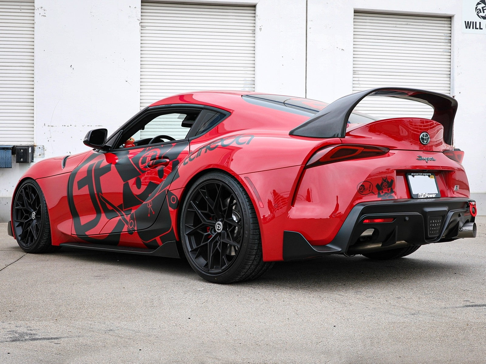 aFe POWER Takeda 2020-2022 Toyota Supra L6-3.0L (t) 3.5in 304 SS CB Exhaust 4in Brushed Finish Tip 49-36045-H