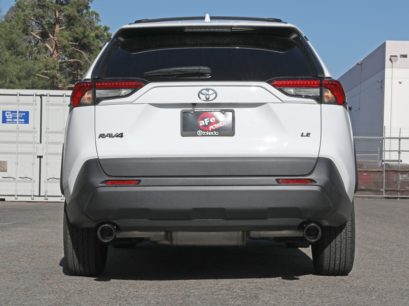 aFe POWER Takeda 19-22 Toyota RAV4 L4-2.5L 304SS CB Exhaust w/ Black Tips 49-36053-B