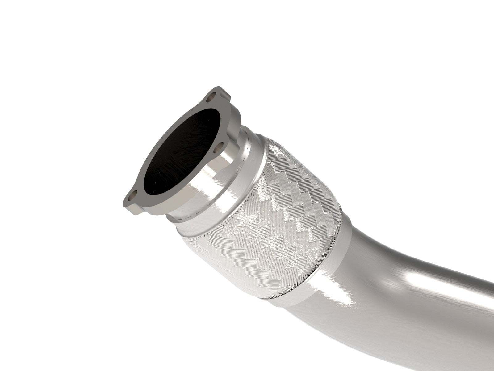 afe POWER MACH Force-Xp 09-16 Audi A4/A5 B8 // 13-16 Allroad // 11-16 Q5 L4-2.0L(t) 304 SS 3in. Front Resonator Delete Pipe 49-36428