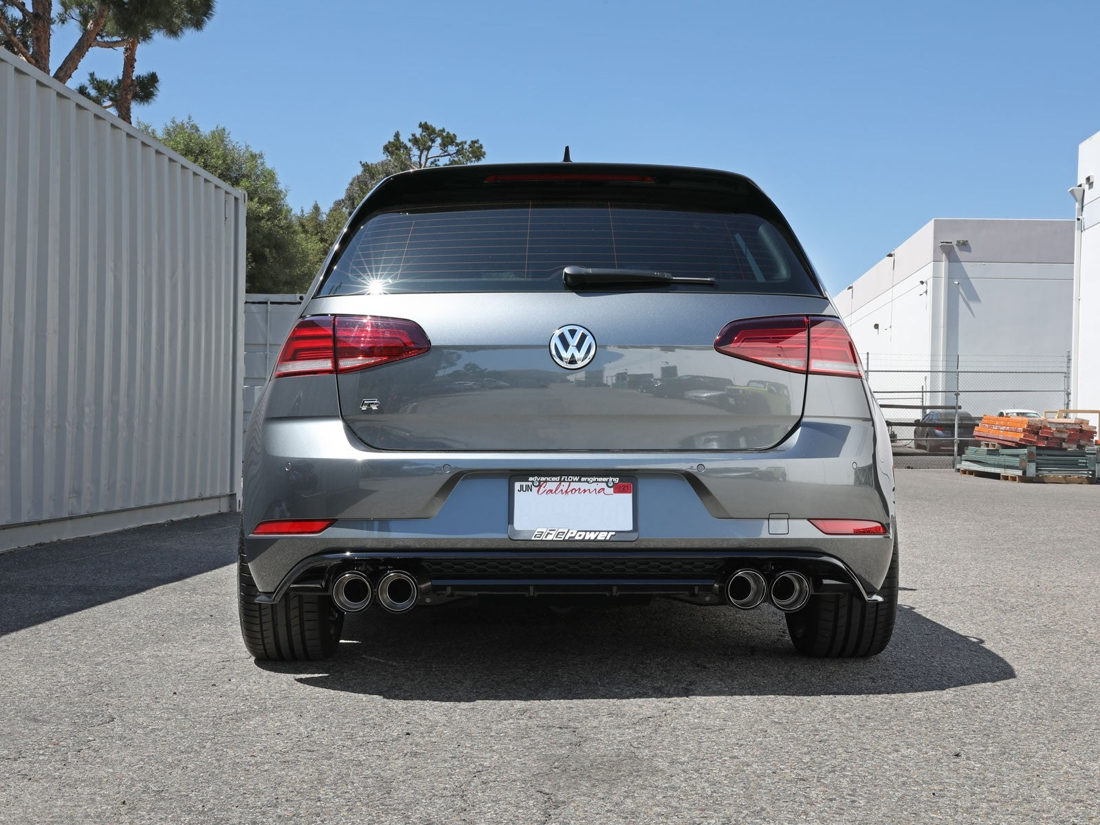 afe POWER MACH Force-Xp 15-19 Volkswagen Golf R L4-2.0L(T) 304 SS Cat-Back Exhaust System - Carbon 49-36430-C
