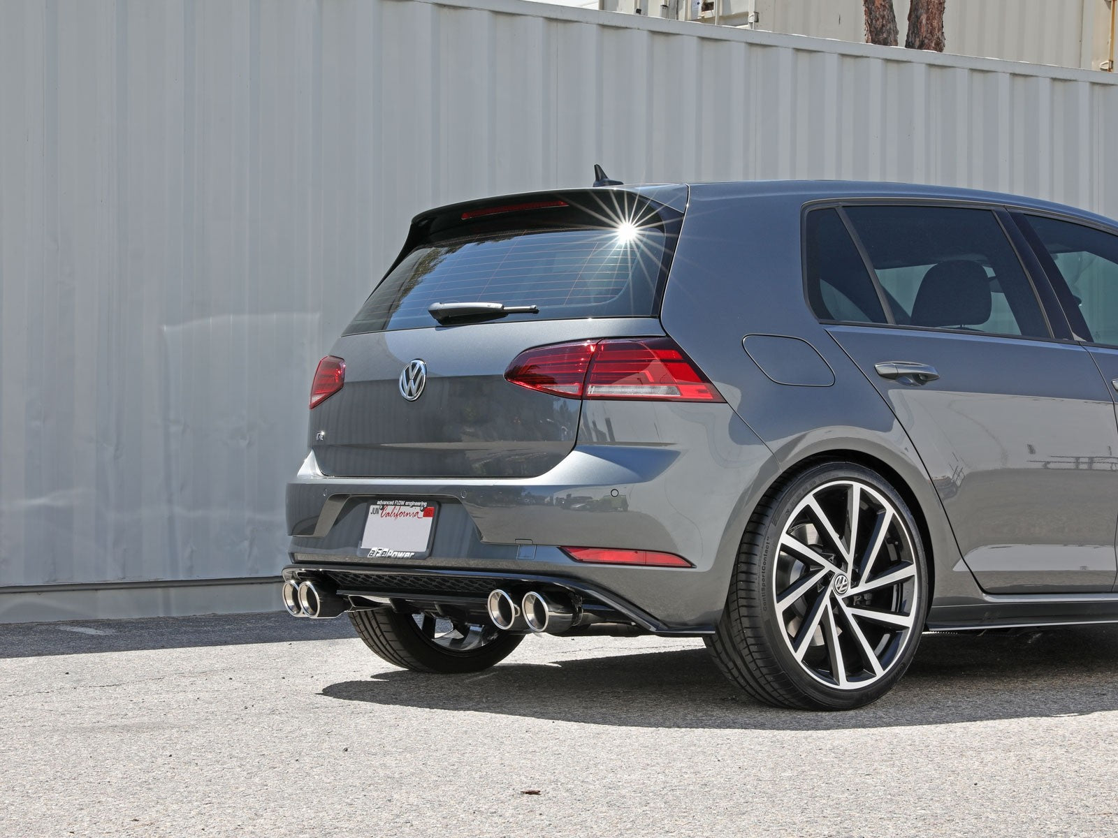 afe POWER MACH Force-Xp 15-19 Volkswagen Golf R L4-2.0L(T) 304 SS Cat-Back Exhaust System - Polished 49-36430-P