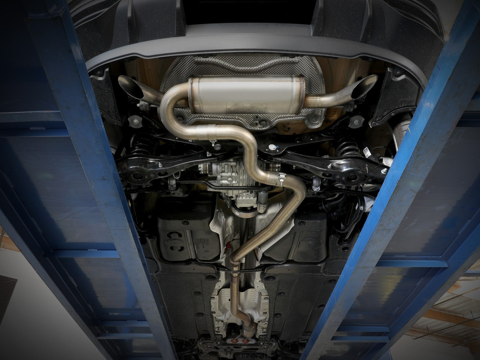 aFe Power 19-22 Audi Q3 F3 L4-2.0L (t) MACH Force-Xp 3 IN to 2-1/2in SS Cat-Back Exhaust System 49-36444