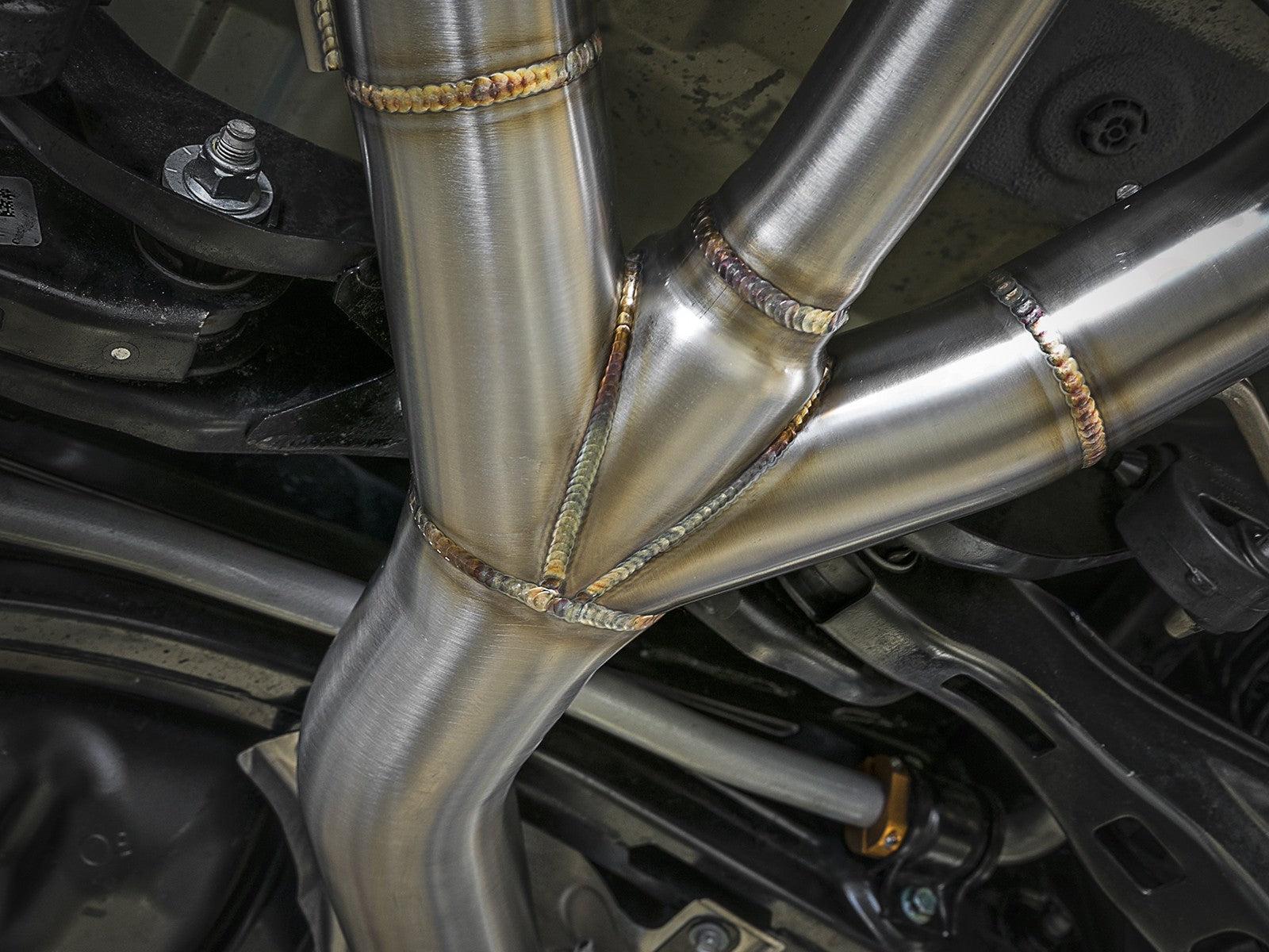 aFe POWER Takeda 2-1/2in to 2-1/4in 304SS Catback Dual-Exit Exhaust 17-21 Honda Civic Type R w/CF Tips 49-36616-C