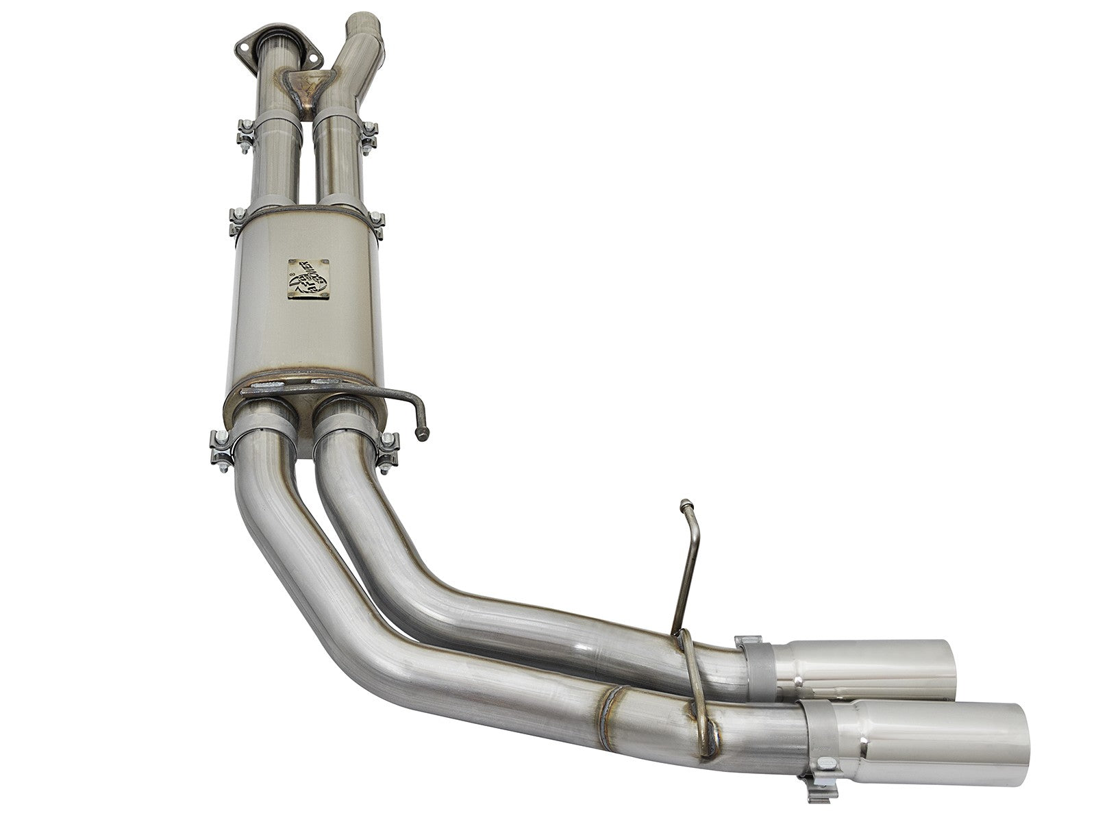 aFe POWER Rebel Series 3in 409 SS Cat Back Exhaust w/ Polished Tips 17-20 Ford F-150 Raptor V6-3.5L 49-43091-P