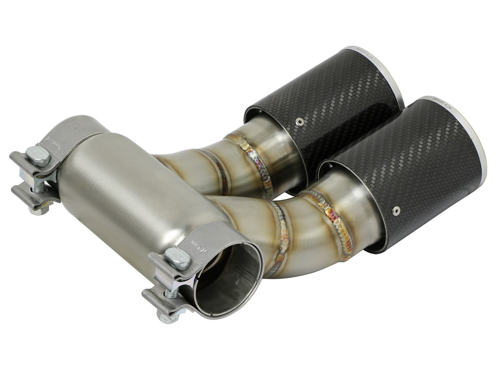 aFe Power 13-16 Porsche Cayman S / Boxster S Carbon Fiber Exhaust Tip Upgrade 49C36413-C