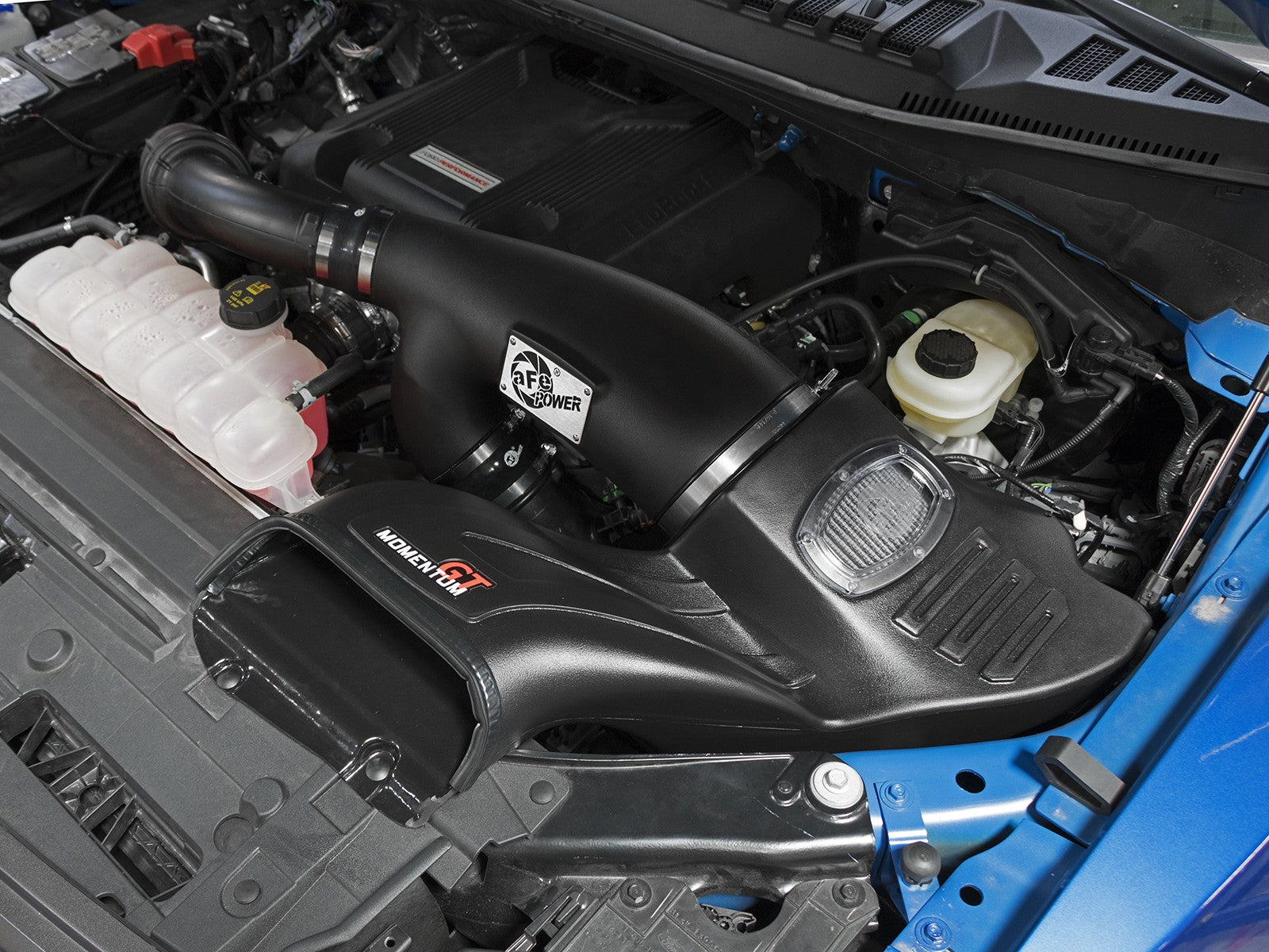 aFe POWER Momentum GT Pro Dry S Intake System 17-22 Ford F-150/Raptor V6-3.5L (tt) EcoBoost 51-73115