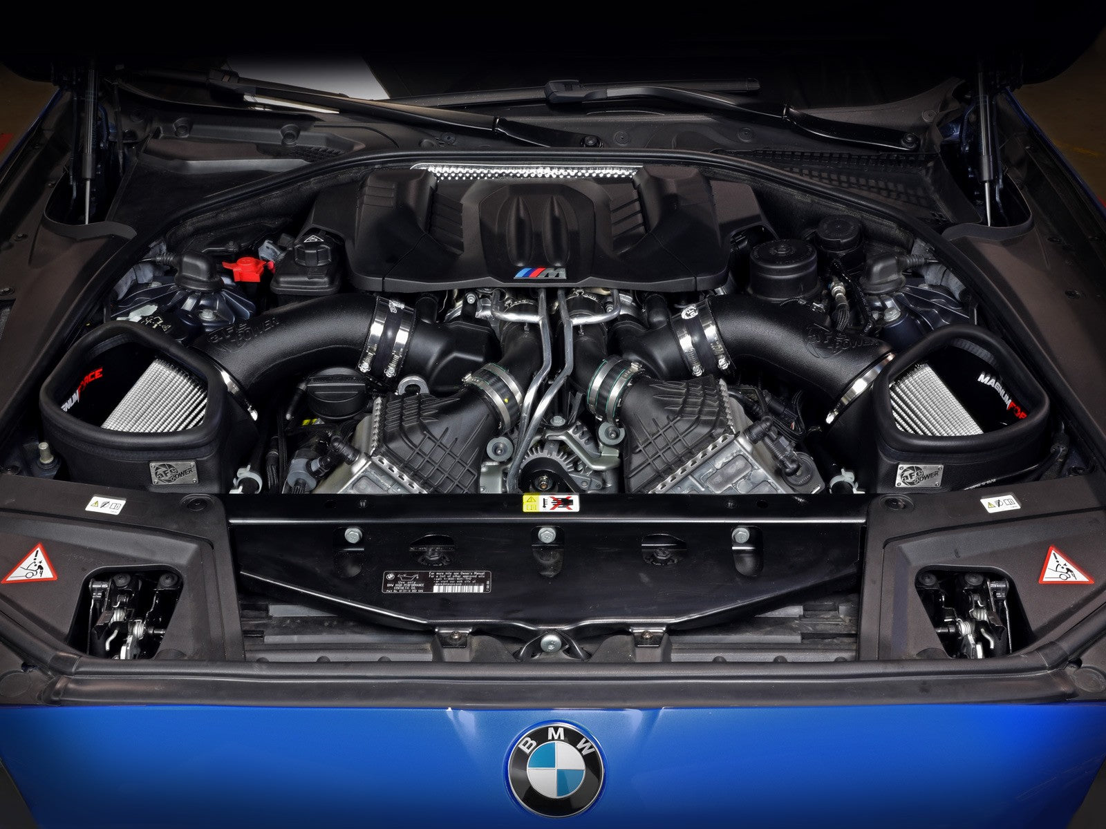 aFe POWER Magnum FORCE Stage-2 Pro DRY S Cold Air Intake System 12-16 BMW M5 (F10) / 12-19 M6 (F12/13) 54-13030D