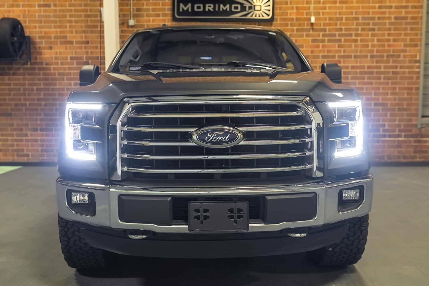 Morimoto XB Hybrid LED Headlights: Ford F150 (15-17) (Pair / ASM) LF550