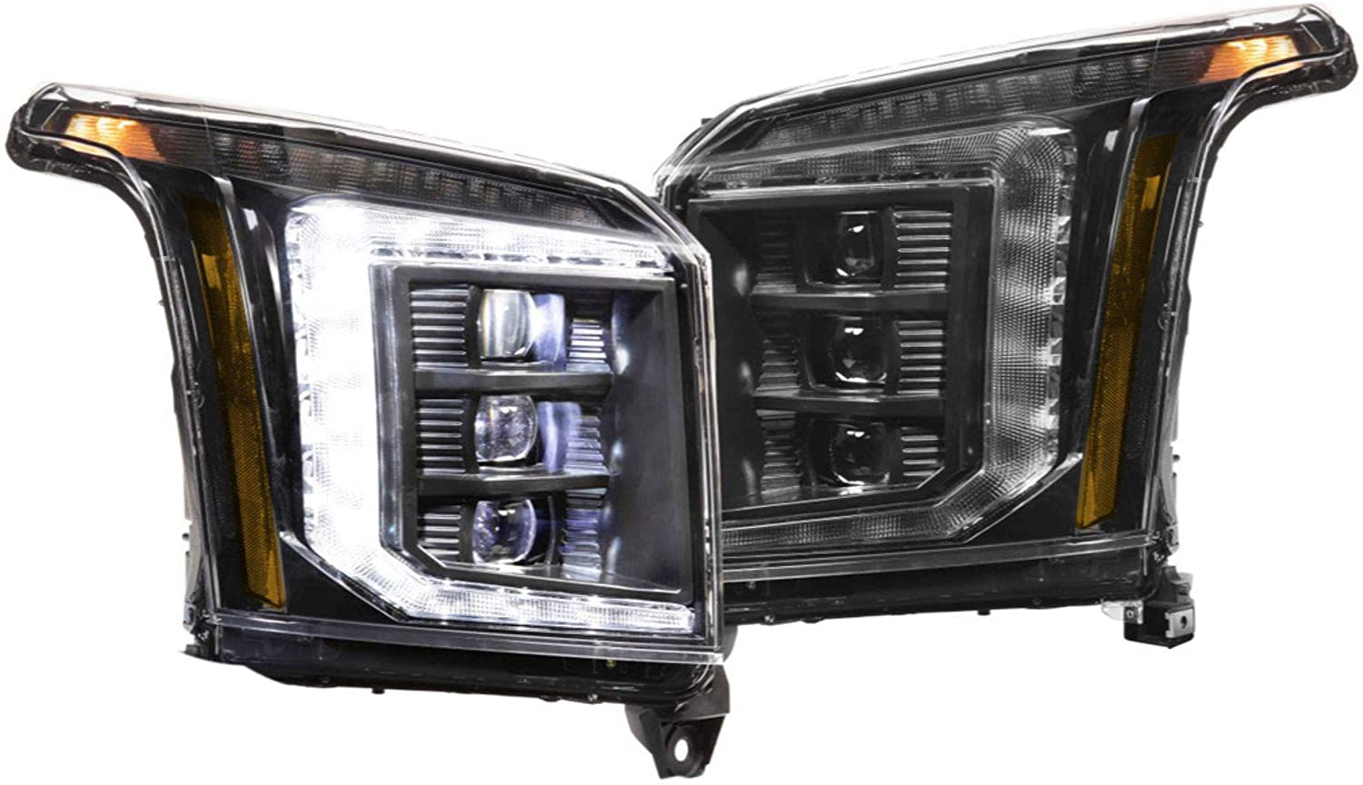 Morimoto XB LED Headlights: GMC Yukon (15-20) (Pair / ASM) LF545