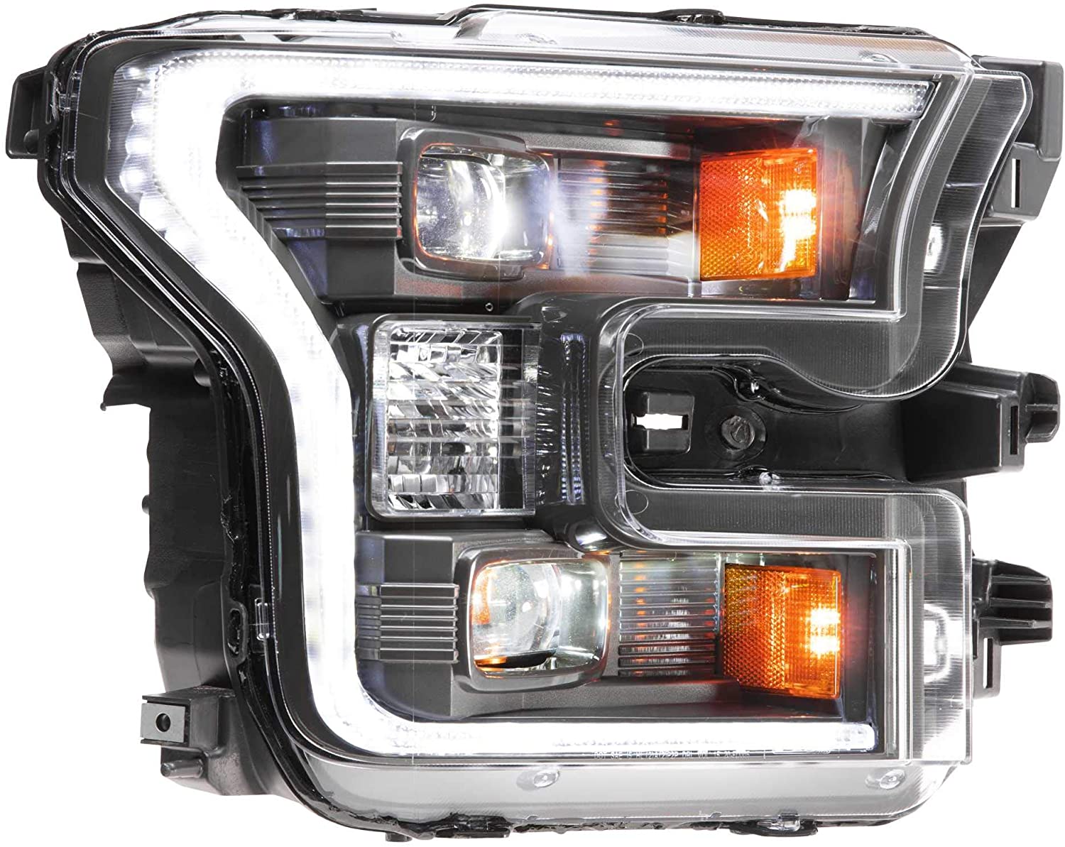 Morimoto XB Hybrid LED Headlights: Ford F150 (15-17) (Pair / ASM) LF550
