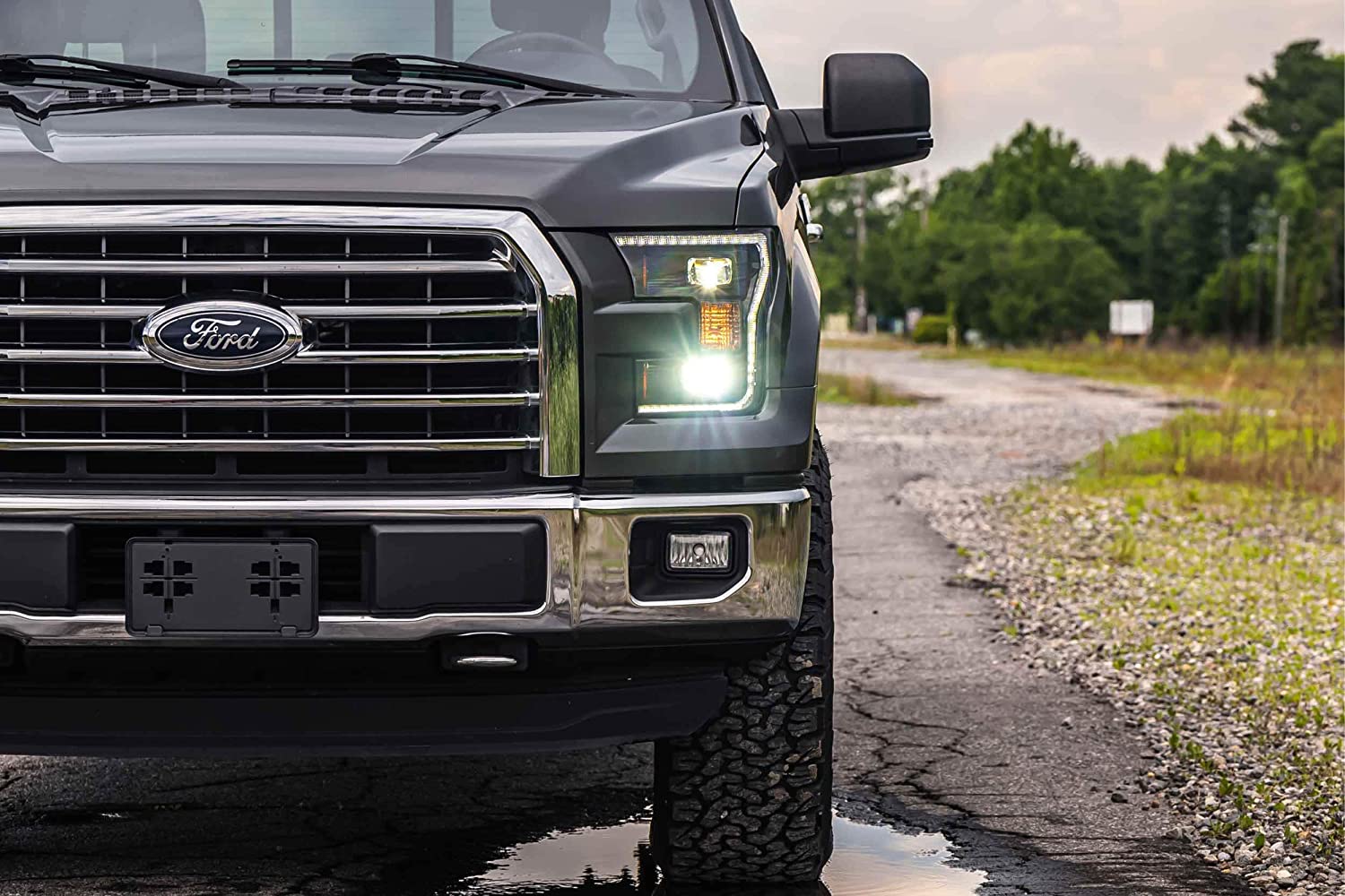 Morimoto XB Hybrid LED Headlights: Ford F150 (15-17) (Pair / ASM) LF550