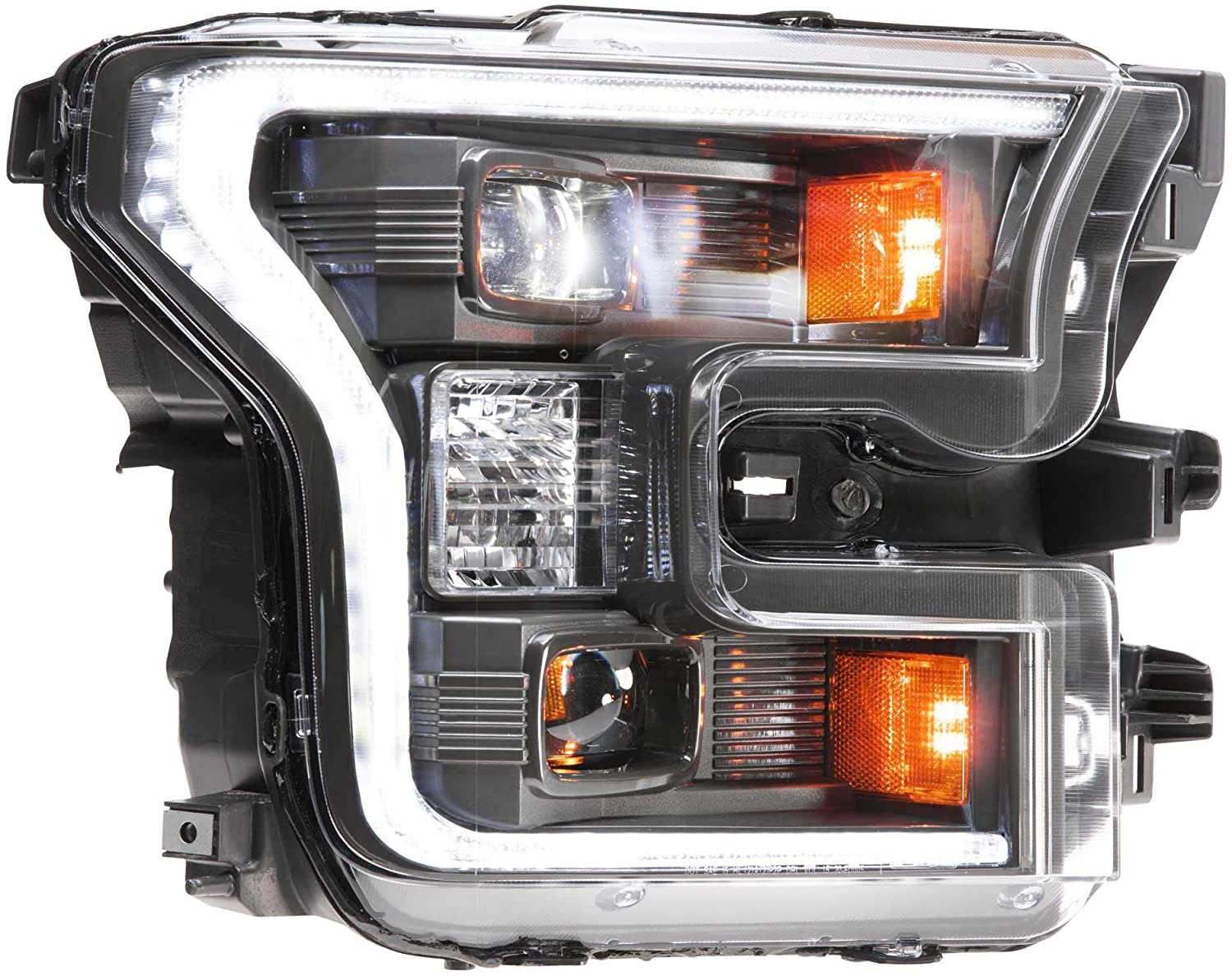 Morimoto XB Hybrid LED Headlights: Ford F150 (15-17) (Pair / ASM) LF550
