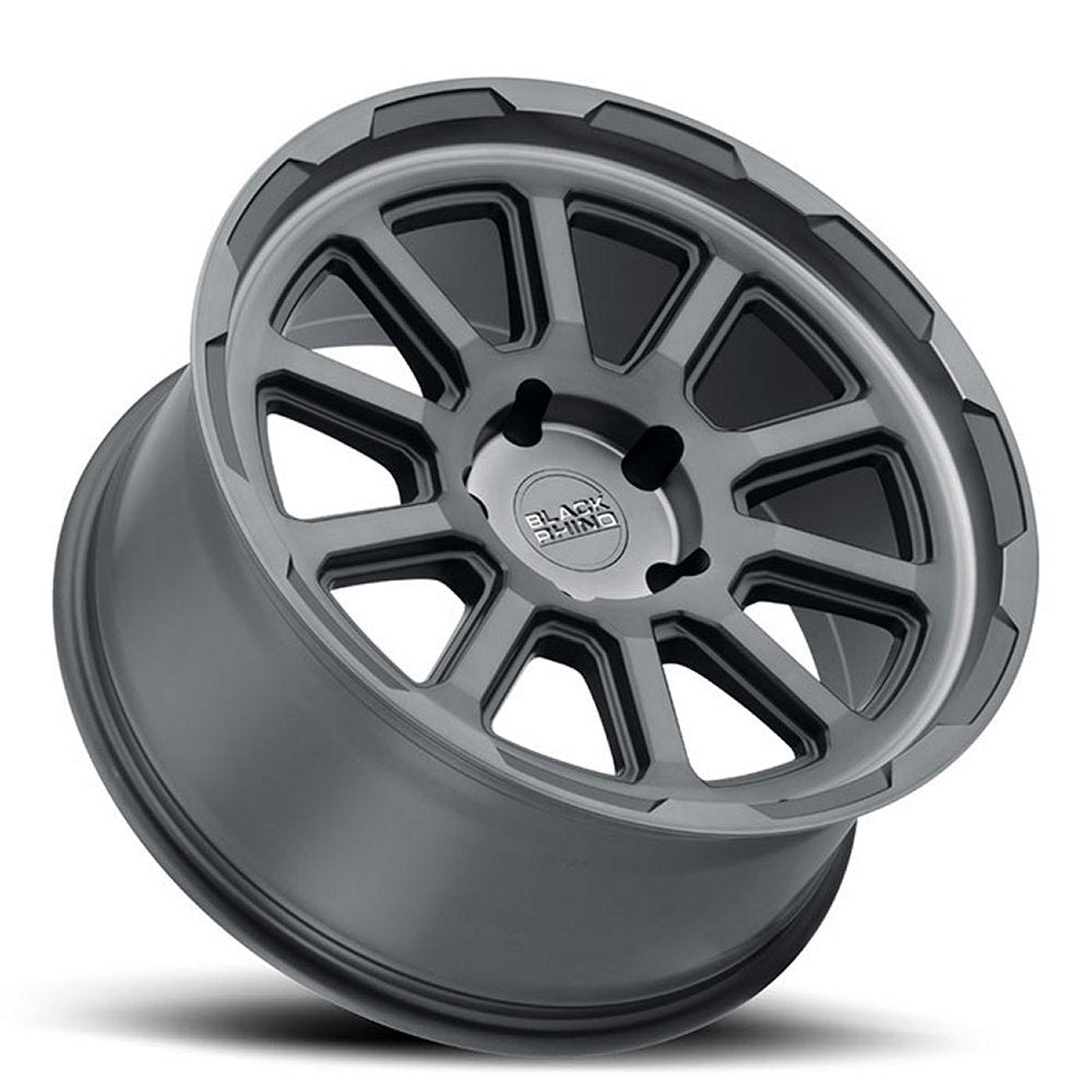 (Clearance - No Returns) 17x9 Black Rhino Chase Brushed Gunmetal (Rotary Forged) 6x5.5/139.7 12mm