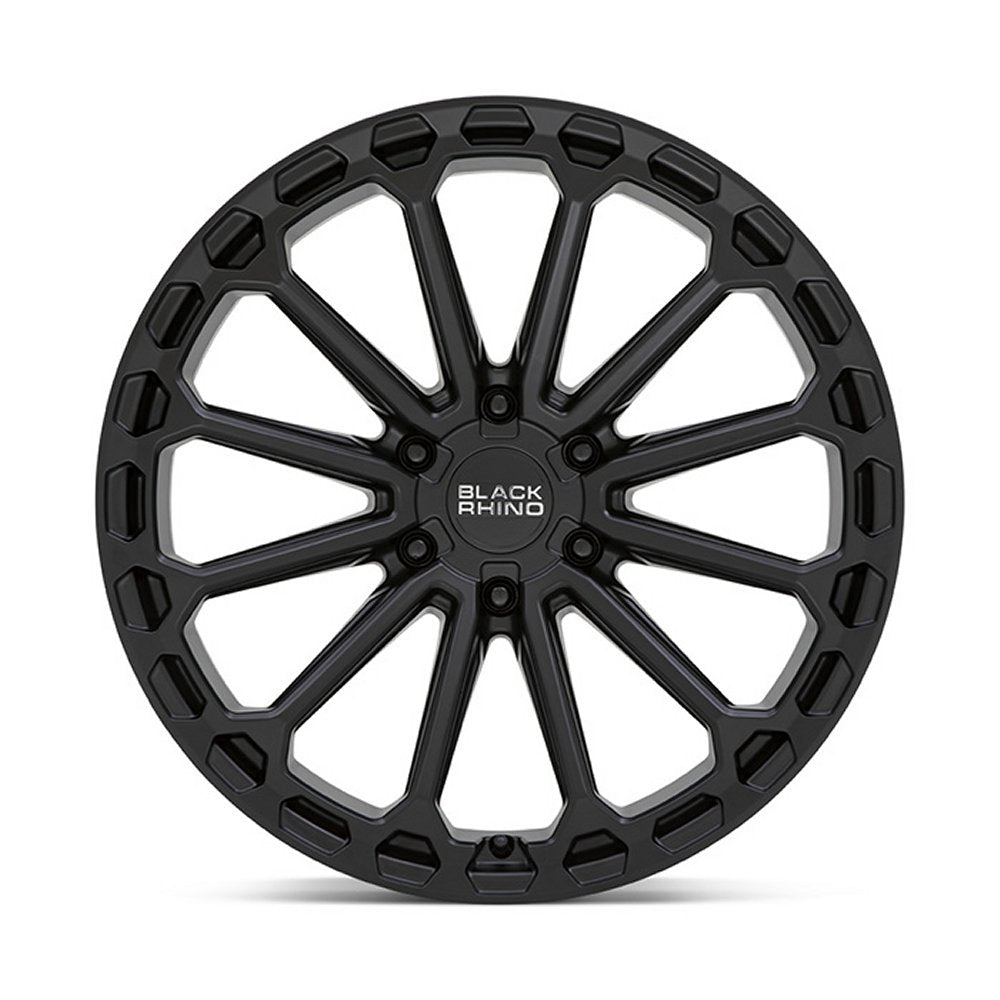 (Clearance - No Returns) 17x9.5 Black Rhino Kaizen Matte Black (Rotary Forged) 6x5.5/139.7 12mm