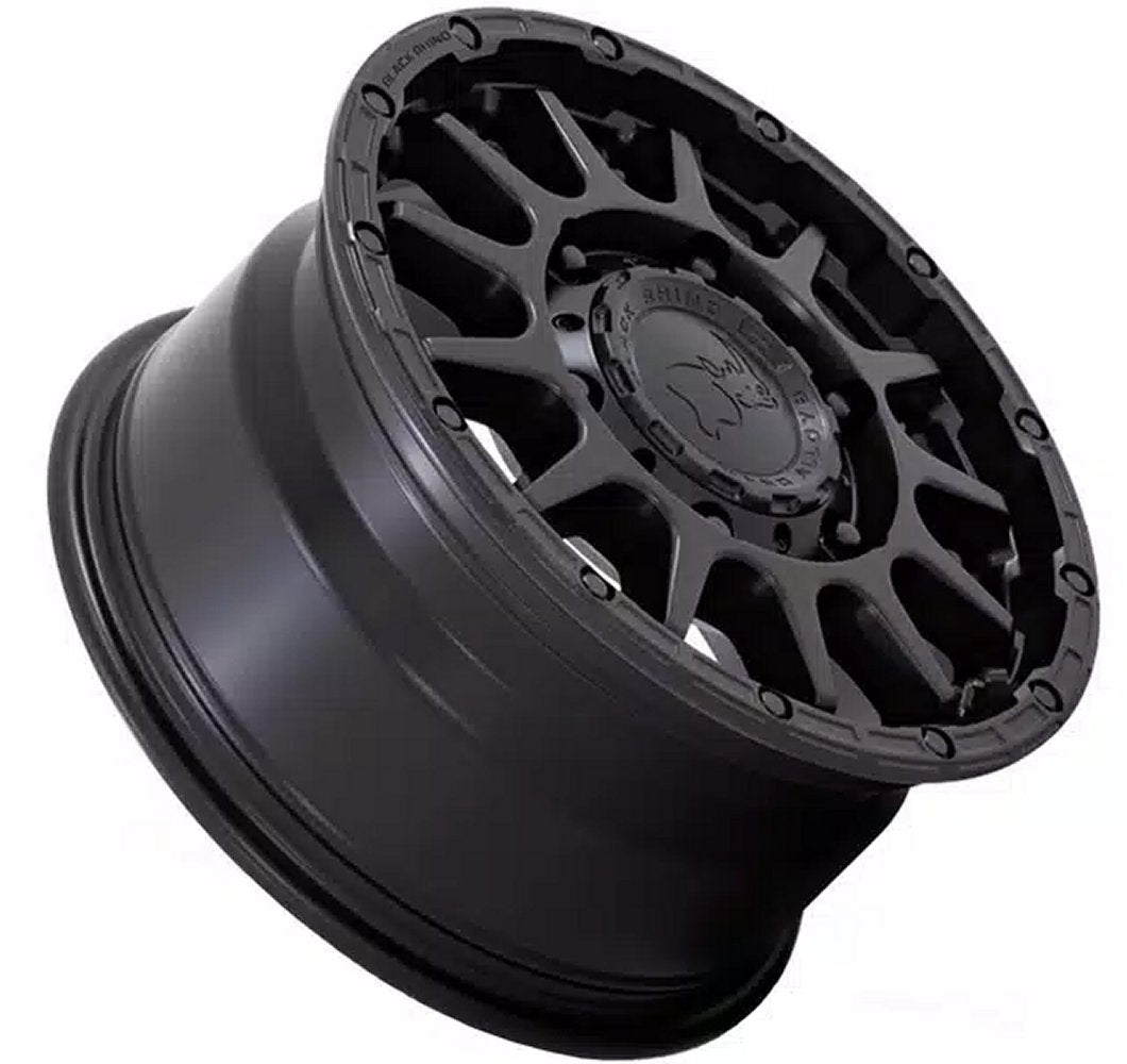 (Clearance - No Returns) 16x8 Black Rhino Sequoia Matte Black 6x5.5/139.7 38mm