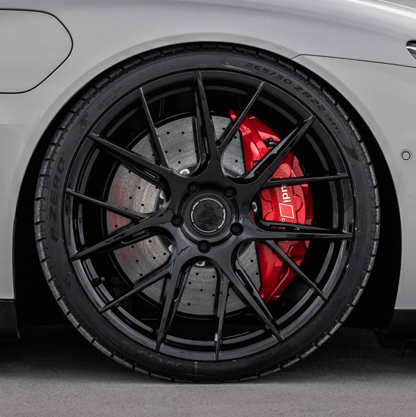 20x9 Blaque Diamond BD-F18 Gloss Black (Flow Forged) 5X4.5/114.3 32mm