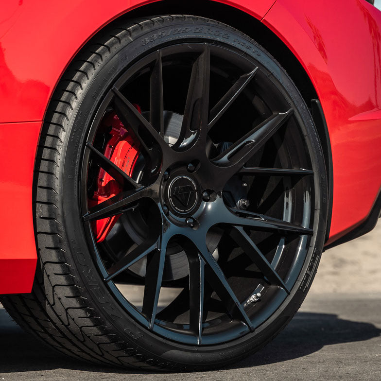 20x9 Blaque Diamond BD-F18 Gloss Black (Flow Forged) 5X4.5/114.3 32mm