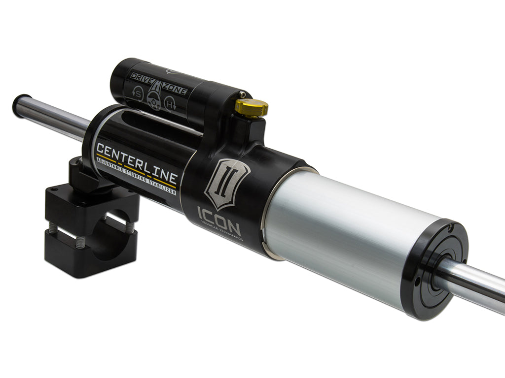 ICON 2020-2023 Jeep Gladiator/2018-2023 Jeep Wrangler JL, Centerline Steering Stabilizer, Adjustable 22043