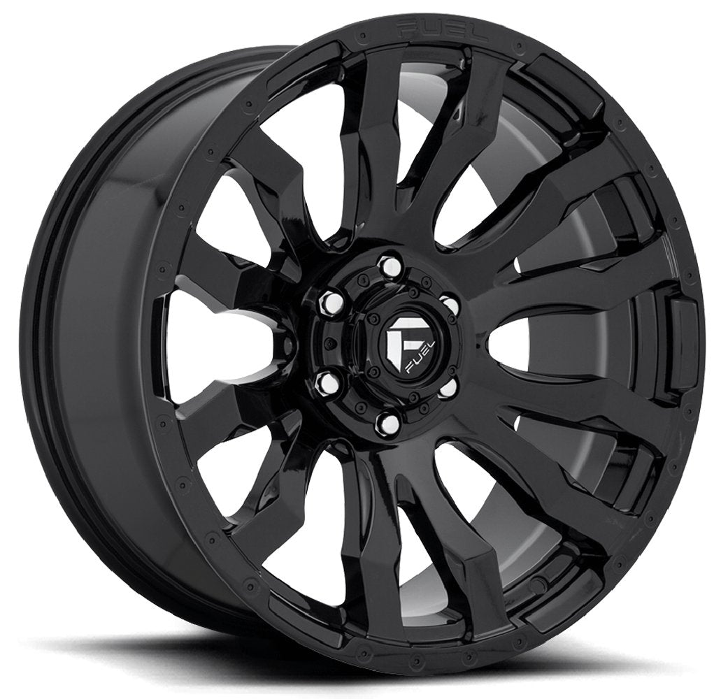 (Black Friday Sale) 20x10 Fuel Off-Road Blitz Gloss Black D675 5x5/127 -18mm