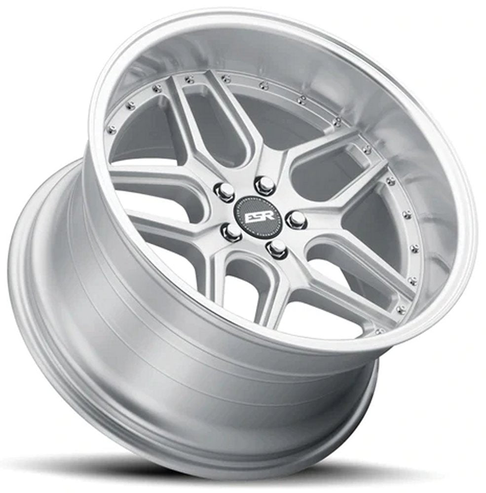 19x9.5 ESR CS15 Hyper Silver 5x110 22mm (CUSTOM)