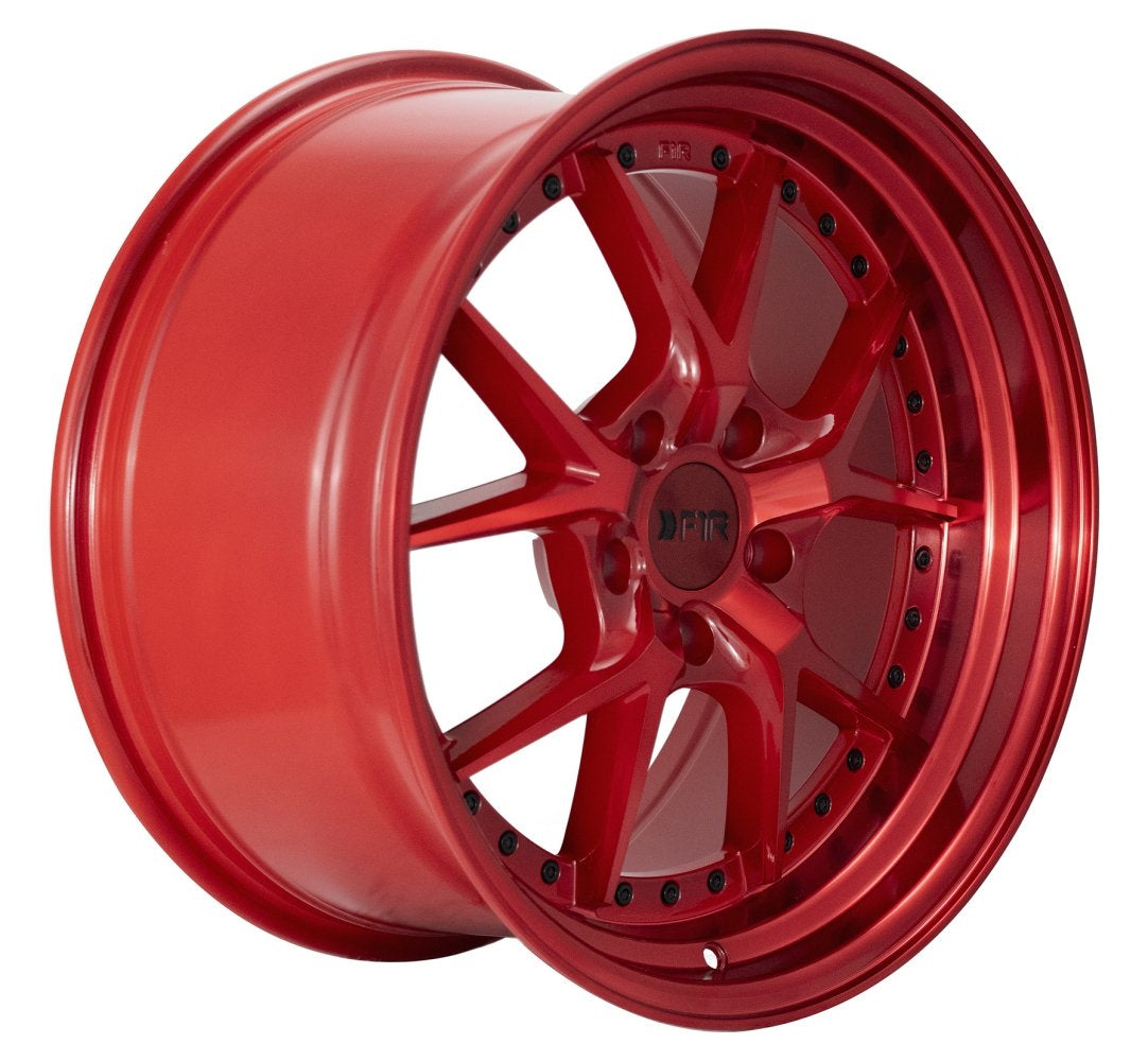 (Clearance - No Returns) 17x8.5 F1R F105 Candy Red 5x4.5/114.3 38mm