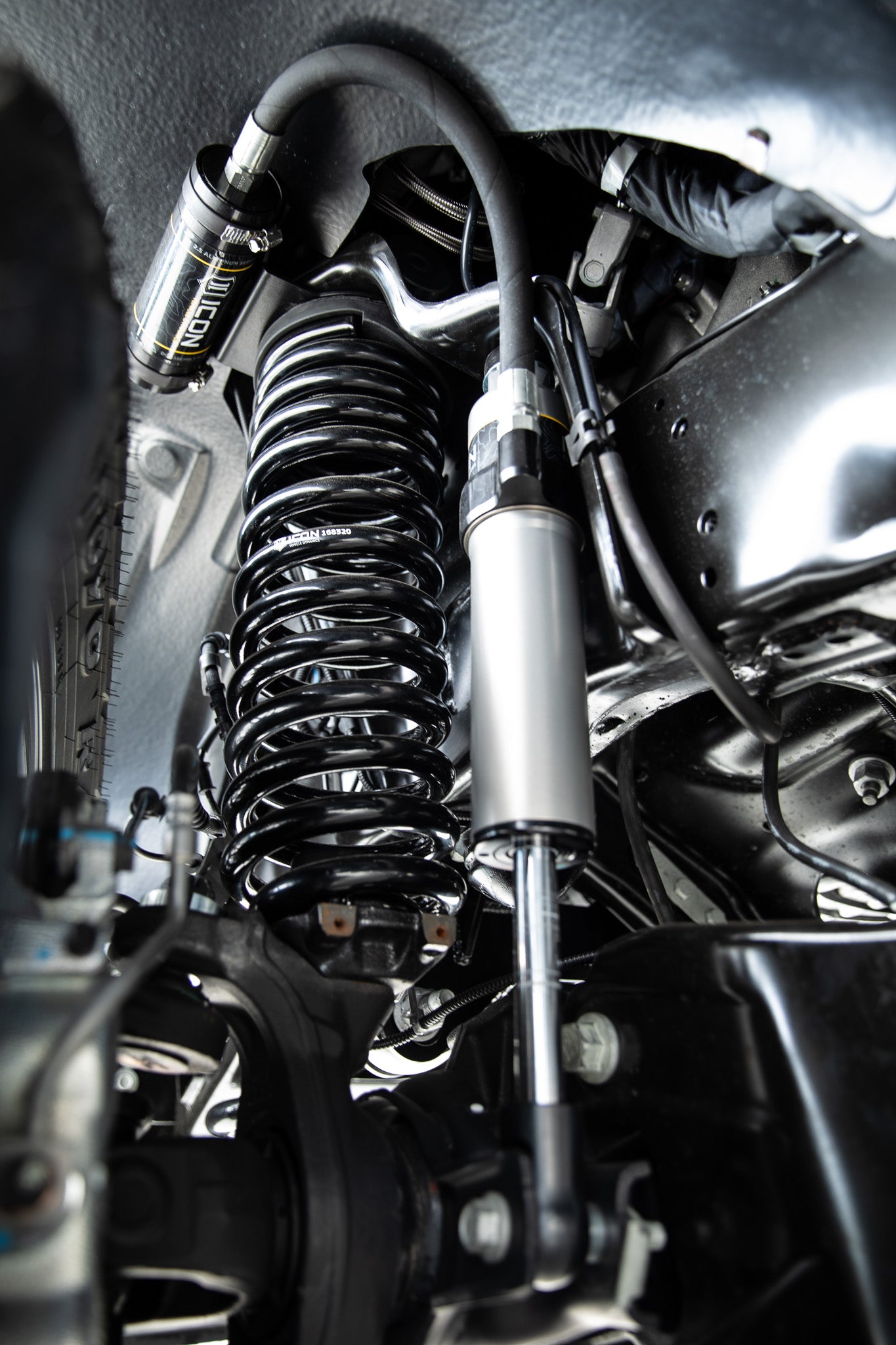 ICON 2020-2022 Ford F-250/F-350 Super Duty 4WD Diesel, 2.5" Lift, Front, Dual Rate Coil Spring Kit 62511