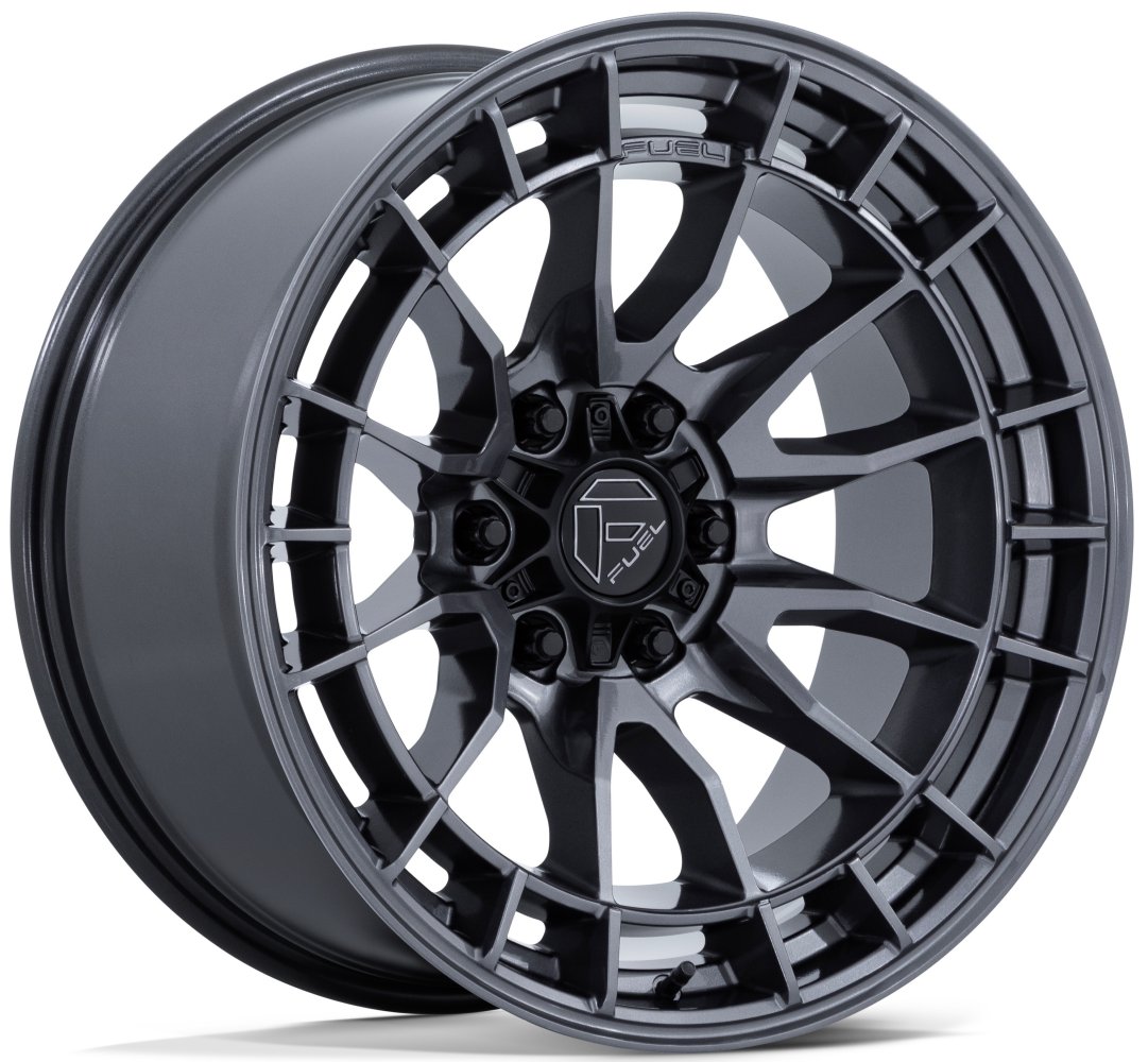 20X9 Fuel Off-Road Revolt Gloss Gunmetal FC888 6x135 1mm